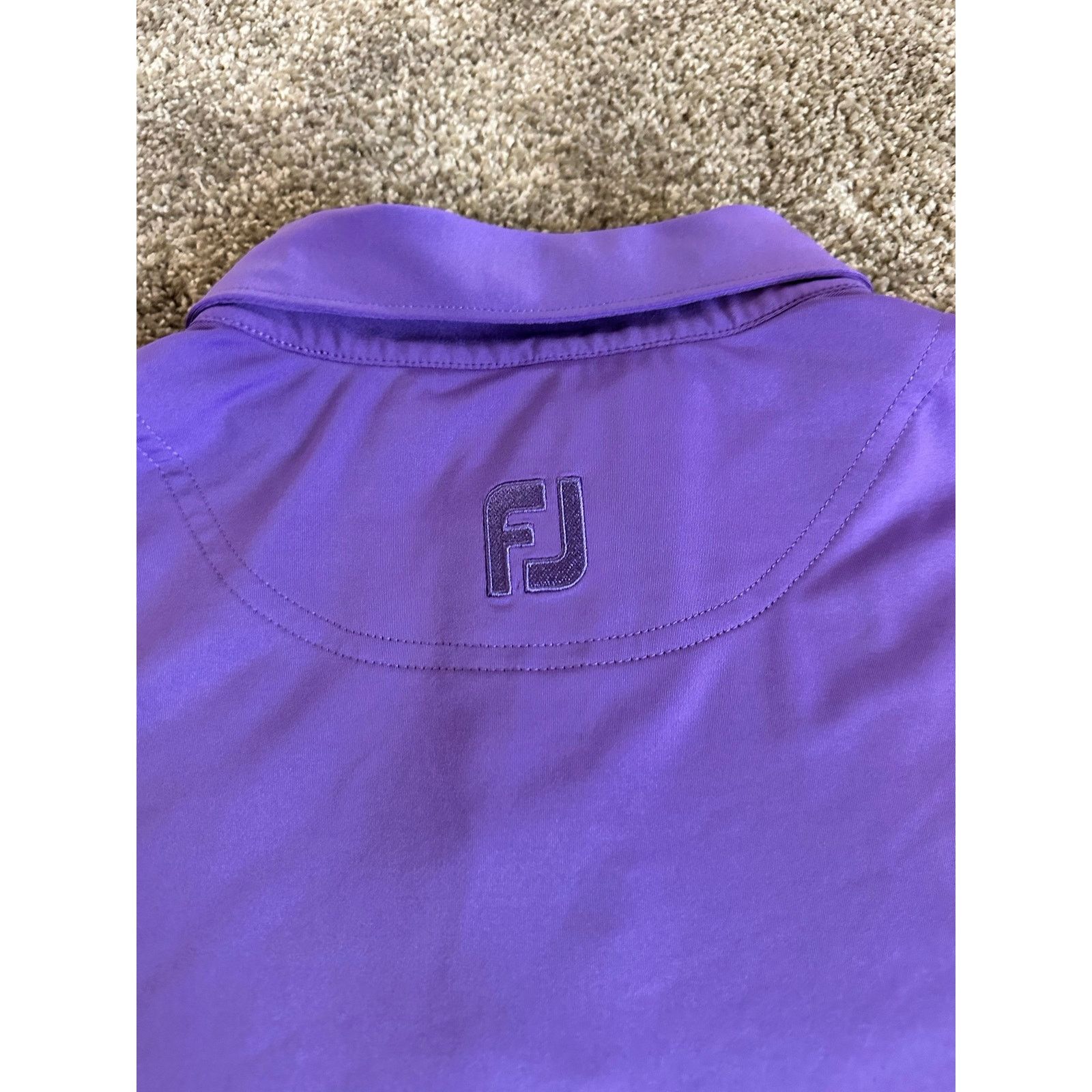 Footjoy FootJoy FJ ProDry Golf Polo Shirt Purple Casual Performance Size US L / EU 52-54 / 3 - 7 Thumbnail