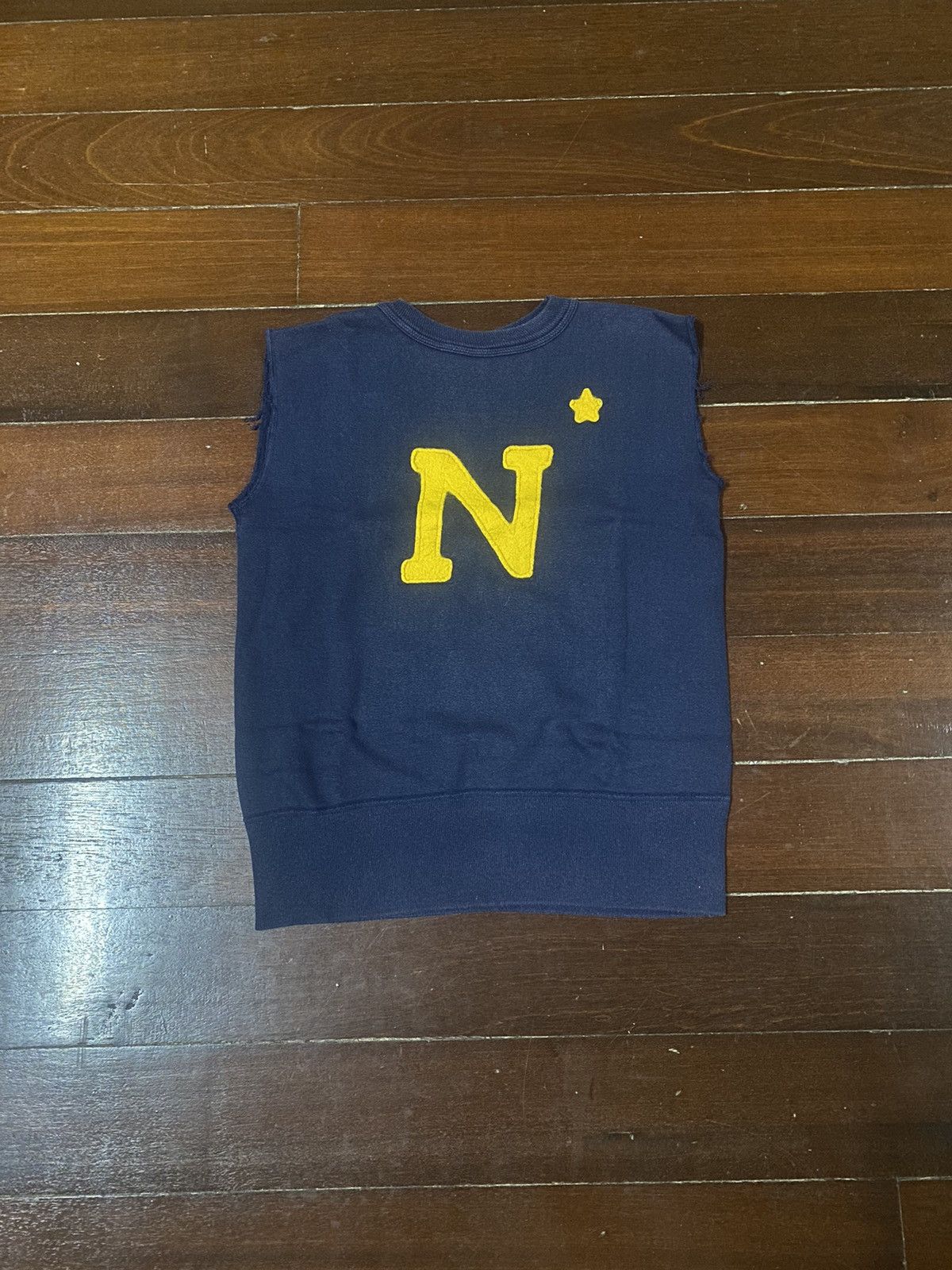 Warehouse Rare WAREHOUSE us naval academy N big logo sleeve less Size US M / EU 48-50 / 2 - 1 Thumbnail