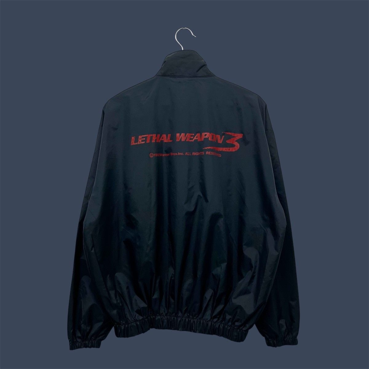 Warner Bros Vintage 1992 Lethal Weapon 3 Movie Promo Windbreaker Size US M / EU 48-50 / 2 - 1 Thumbnail
