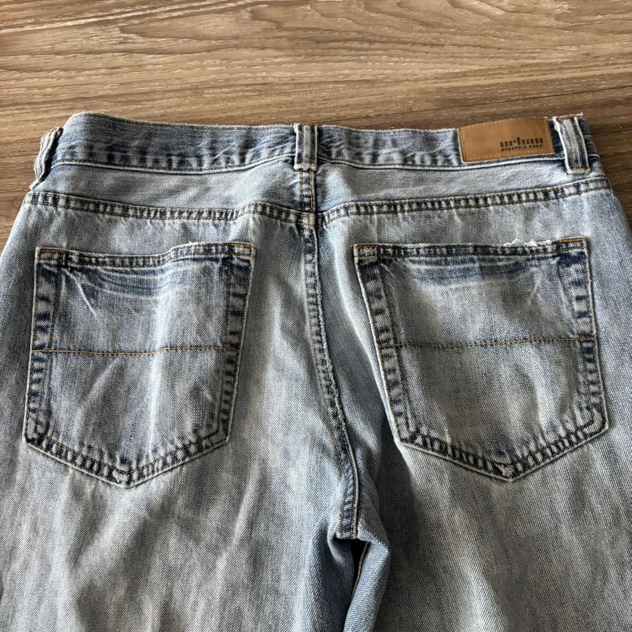 Vintage Crazy Vintage Y2K/2000s Grunge Faded Light Wash Bootcut Denim Jeans! 34x30 Size US 34 / EU 50 - 7 Thumbnail
