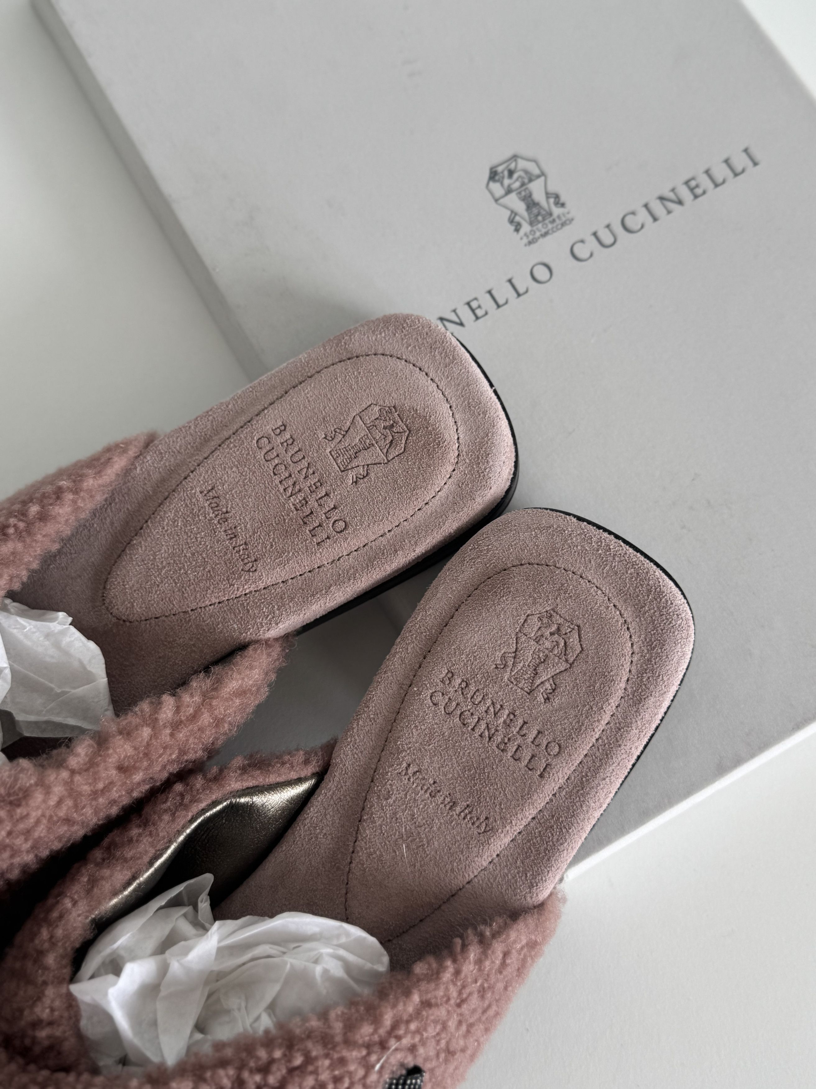 Brunello Cucinelli Brunello Cucinelli Mules | size 37 | new Size US 7 / IT 37 - 3 Thumbnail