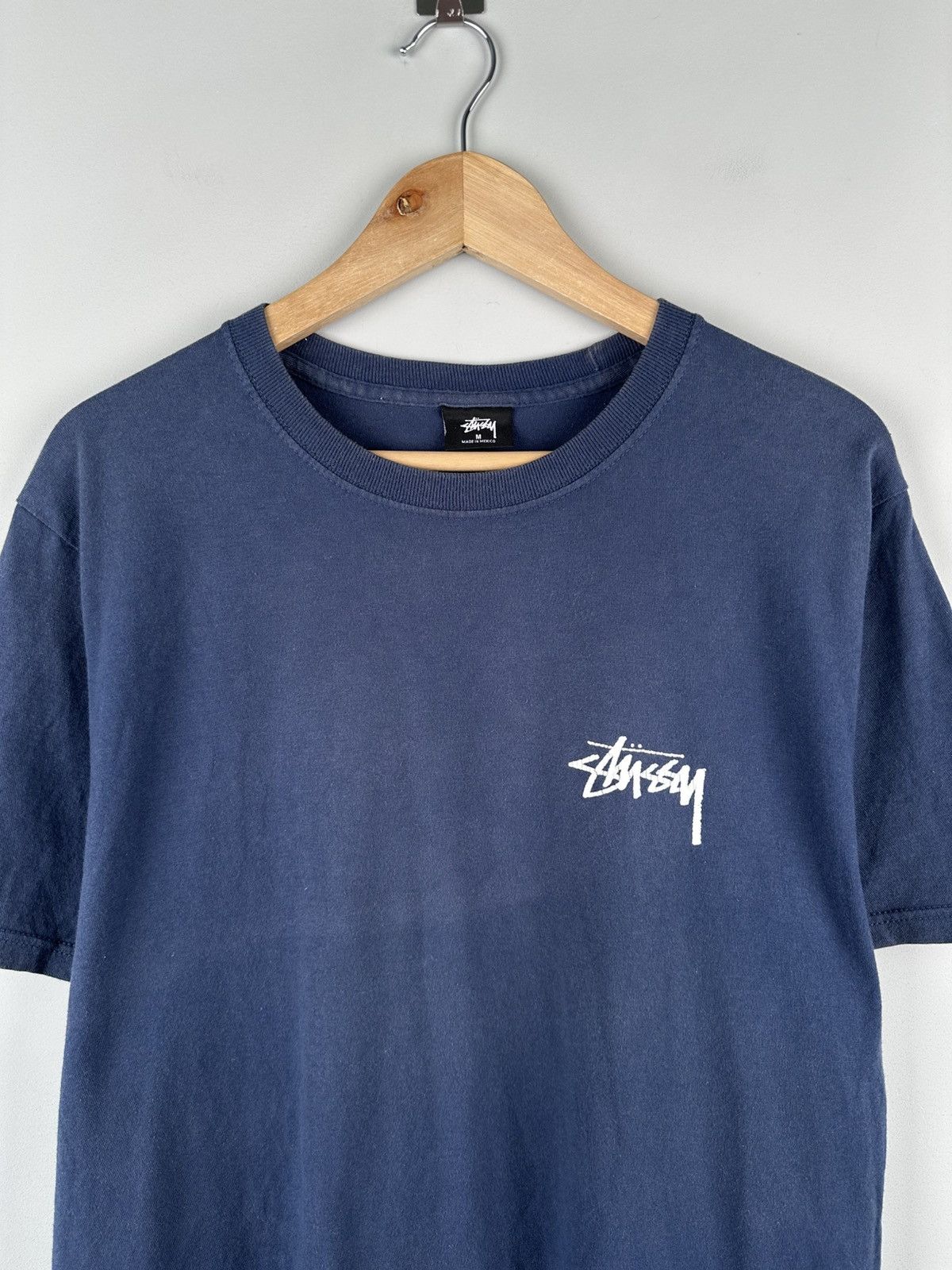 Stussy Vintage Stussy Fish Box Logo Tee Size US M / EU 48-50 / 2 - 3 Thumbnail
