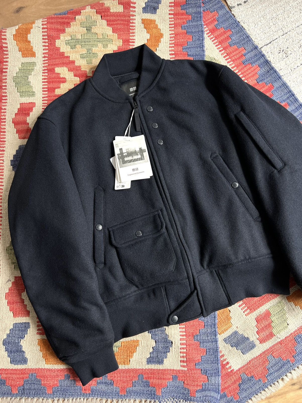Engineered Garments × Universal Works × Wtaps 🆕Engineered Garments x Uniqlo Padded Blouson Bomber Jacket Size US M / EU 48-50 / 2 - 6 Thumbnail