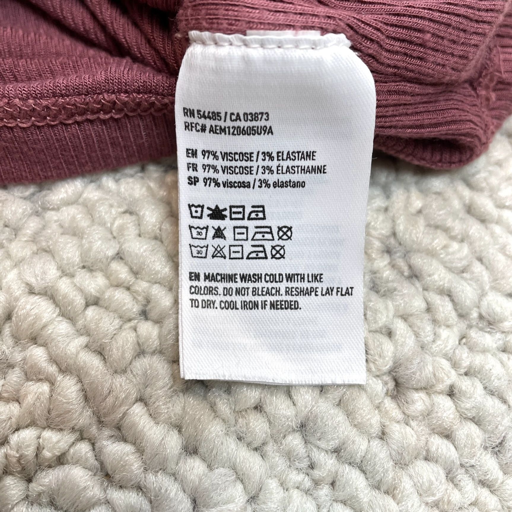 American Eagle Outfitters American Eagle Outfitters Shirt Womens Small Multicolor Cropped Tube Top Strapless Sleeveless Round Neck Knit Spandex Viscose All Seasons Tank Size S / US 4 / IT 40 - 6 Thumbnail
