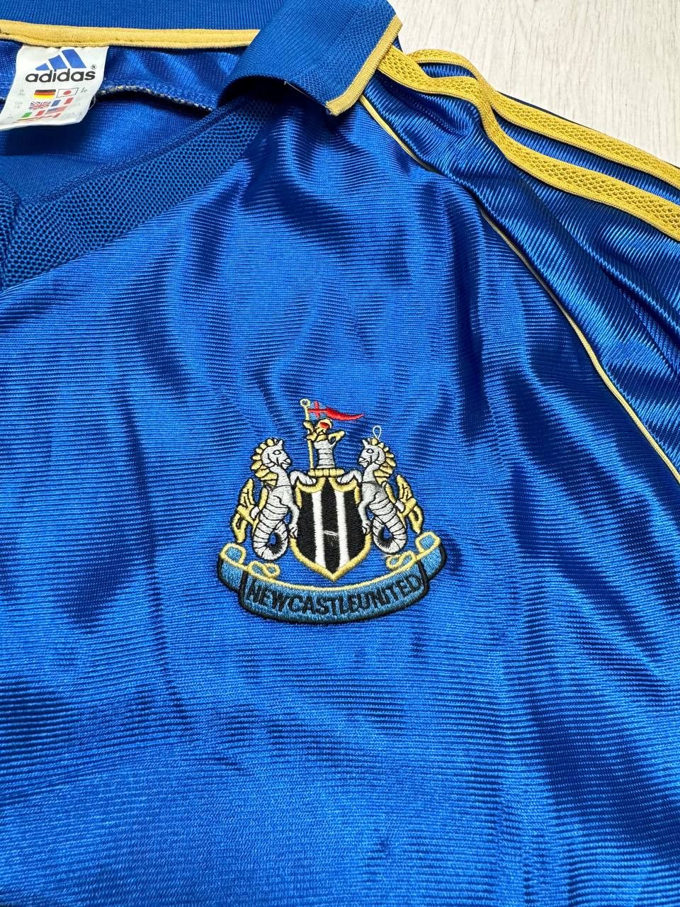 Adidas Vintage Adidas Newcastle united soccer jersey Size US L / EU 52-54 / 3 - 5 Thumbnail