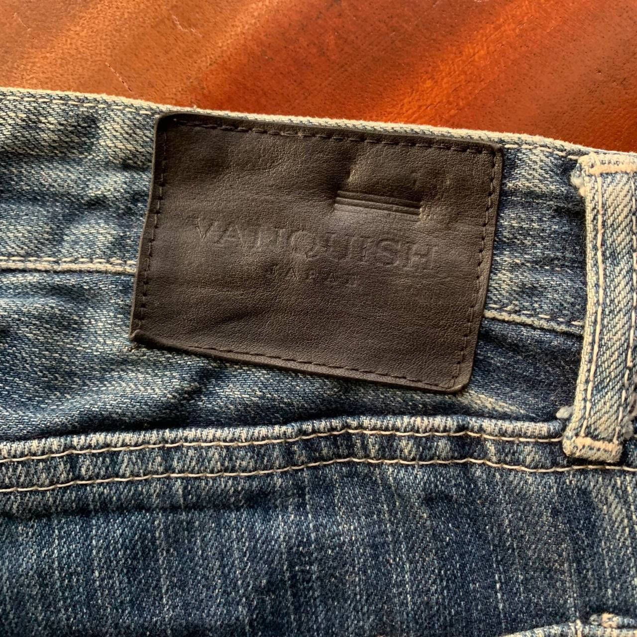 Vanquish Vanquish Bikers Zipper Multi Pocket Blue Jeans Pants Size US 33 - 7 Thumbnail