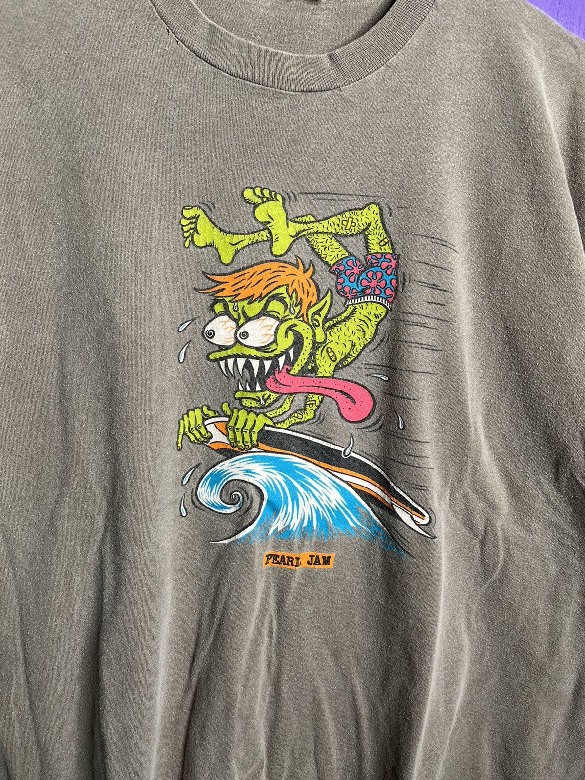 Band Tees × Vintage Vintage 90s Pearl Jam out of control tour t-shirt Size US XL / EU 56 / 4 - 3 Thumbnail