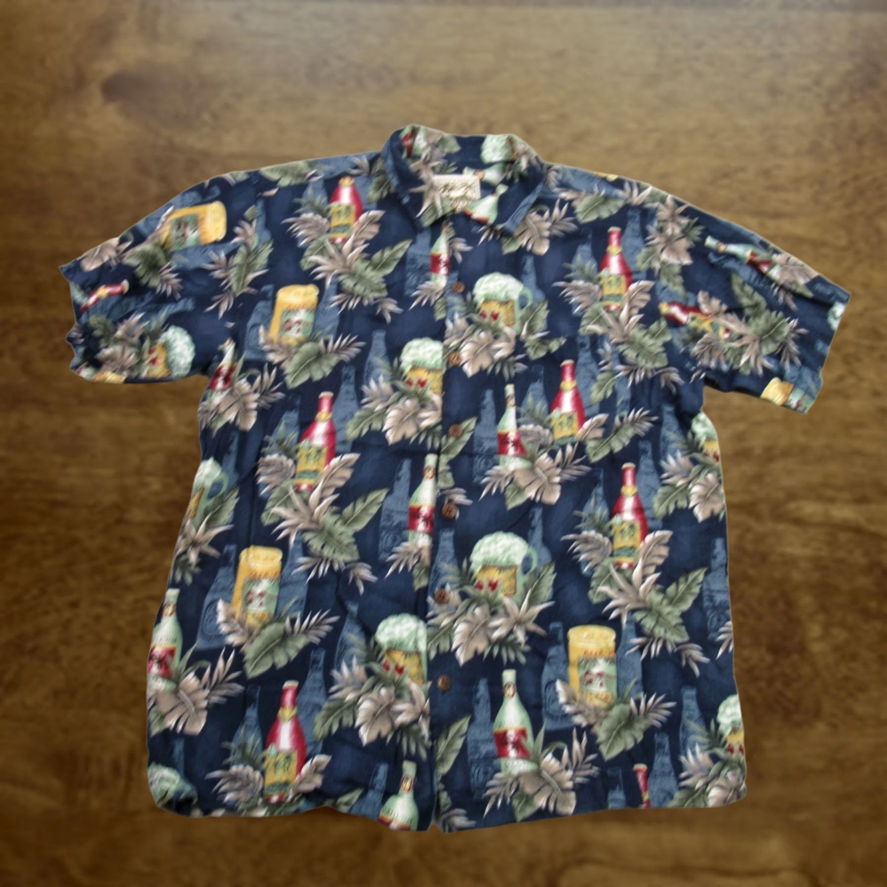 Vintage Steve & Berry's Shirt Medium Floral Hawaiian Button Up Short Sleeve Mens Size US M / EU 48-50 / 2 - 1 Thumbnail