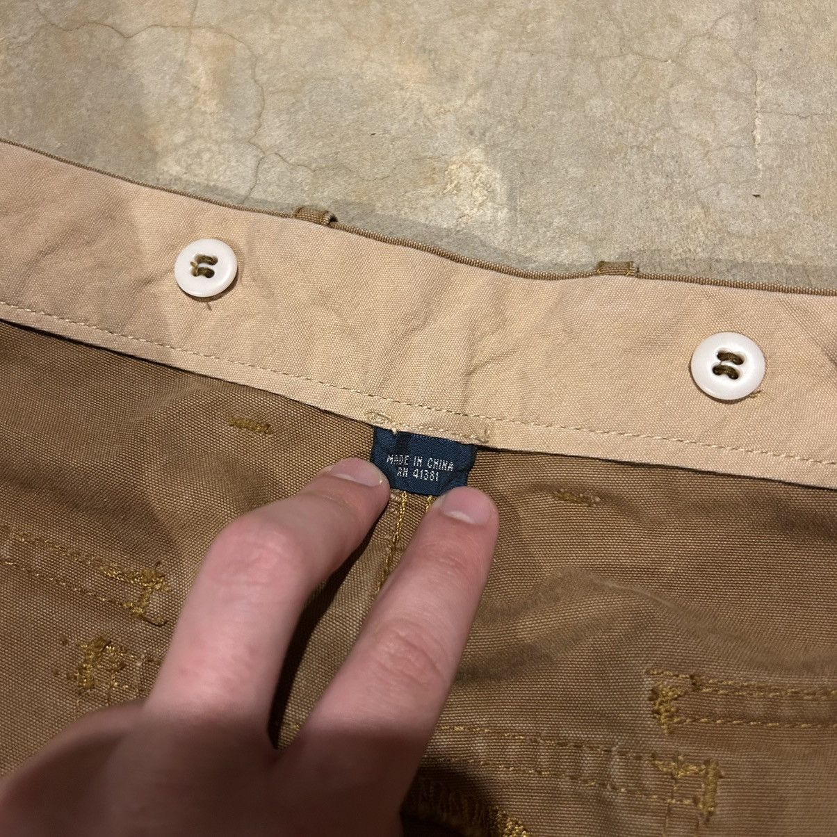 Polo Ralph Lauren × Ralph Lauren × Vintage Vintage 2000s Polo Ralph Lauren Hunting Canvas Pants Rare Size US 40 / EU 56 - 7 Thumbnail