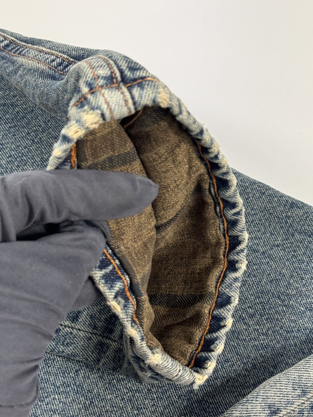 Enfants Riches Deprimes DISTRESSED DOUBLE LINED WINTER DENIM JEANS SIZE: 30 fits 32 Size US 30 / EU 46 - 13 Thumbnail