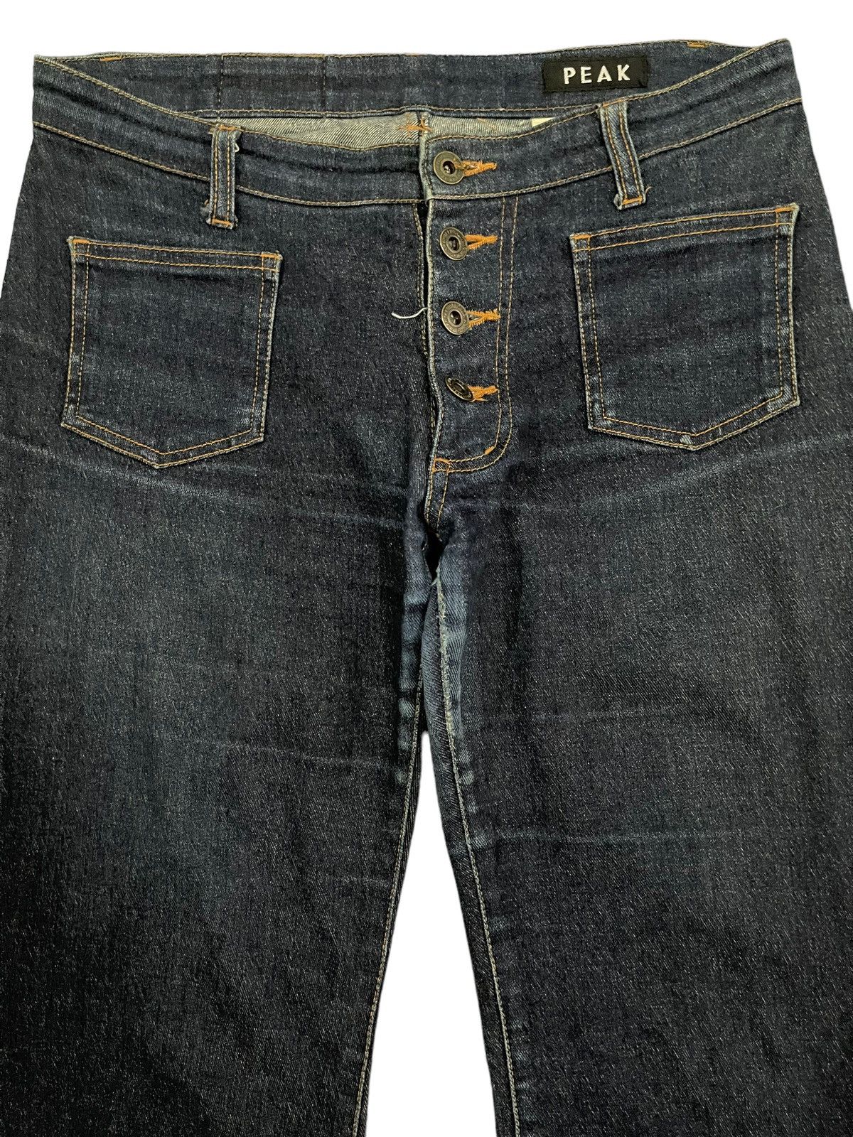 If Six Was Nine Vintage Japanese Brand Bell Bottom Style Flare Jeans Size US 30 / EU 46 - 3 Thumbnail