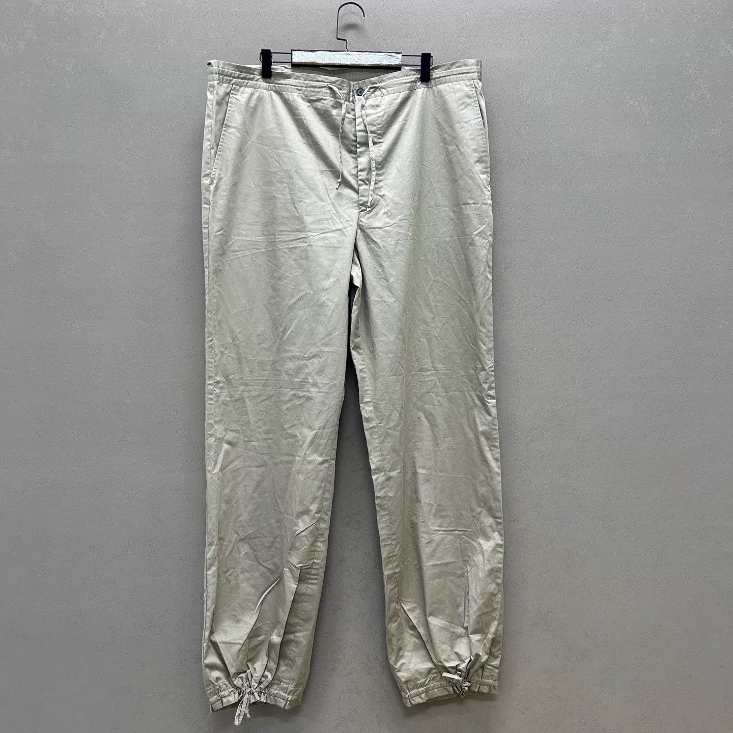 Lanvin LANVIN 99 New Cream Casual Pants 54 Size US 38 / EU 54 - 1 Thumbnail