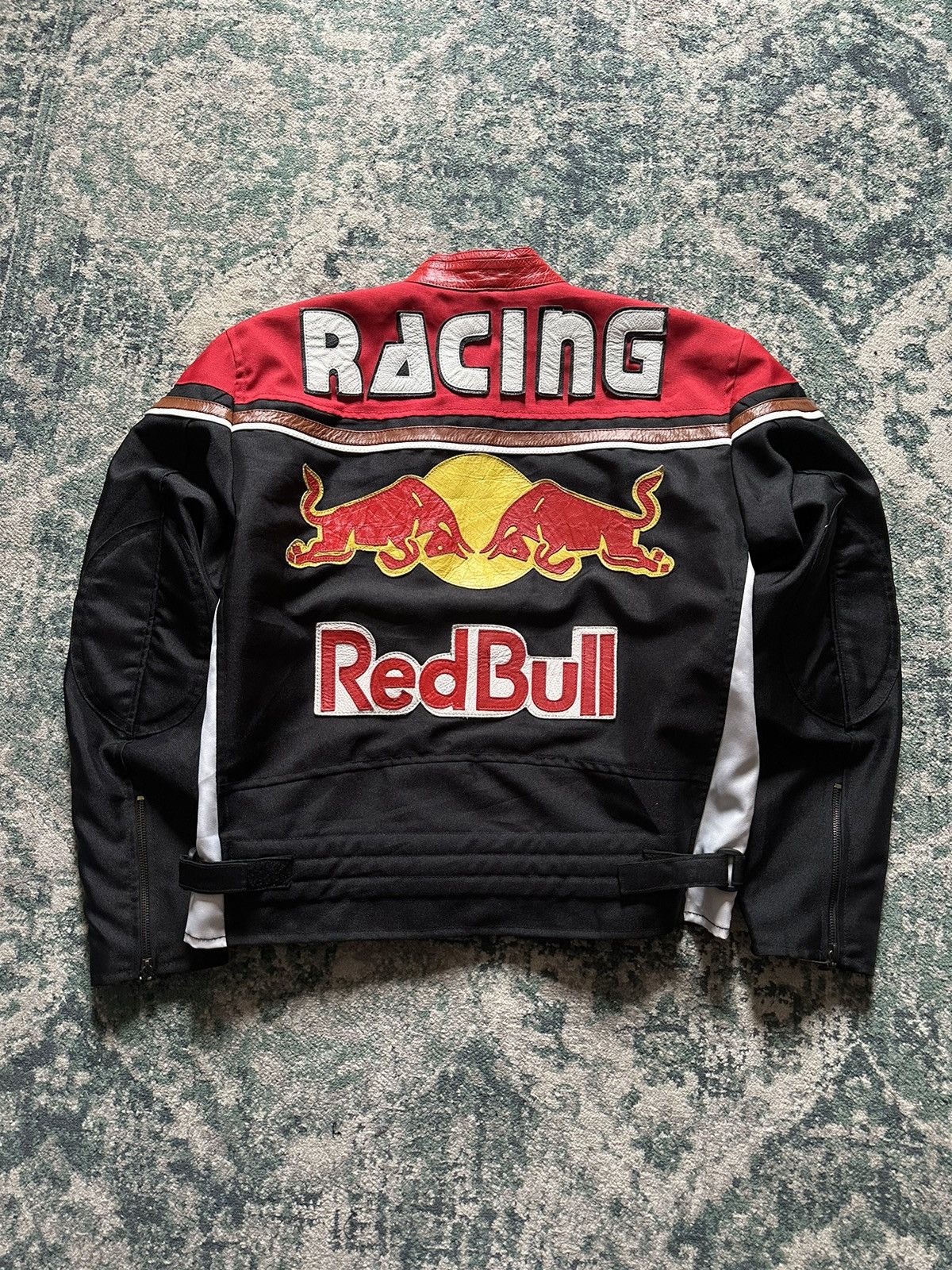 Other VINTAGE RED BULL RACING Y2K MOTO JACKET RARE M Size US M / EU 48-50 / 2 - 4 Thumbnail