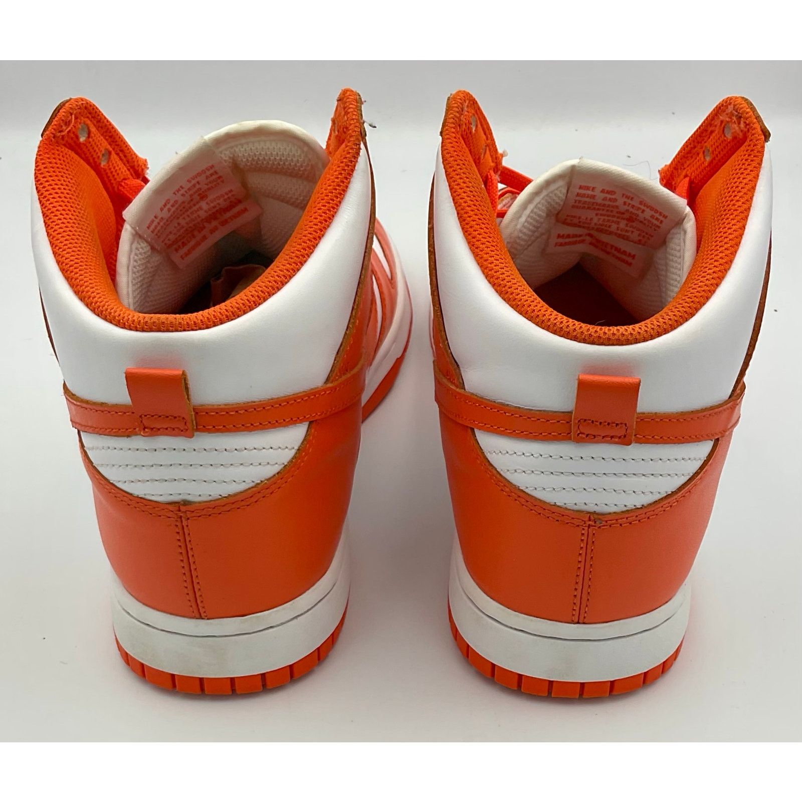 Nike Nike Dunk Hi Retro Orange White Syracuse DD1399-101 Sz 11 Size US 11 / EU 44 - 7 Thumbnail