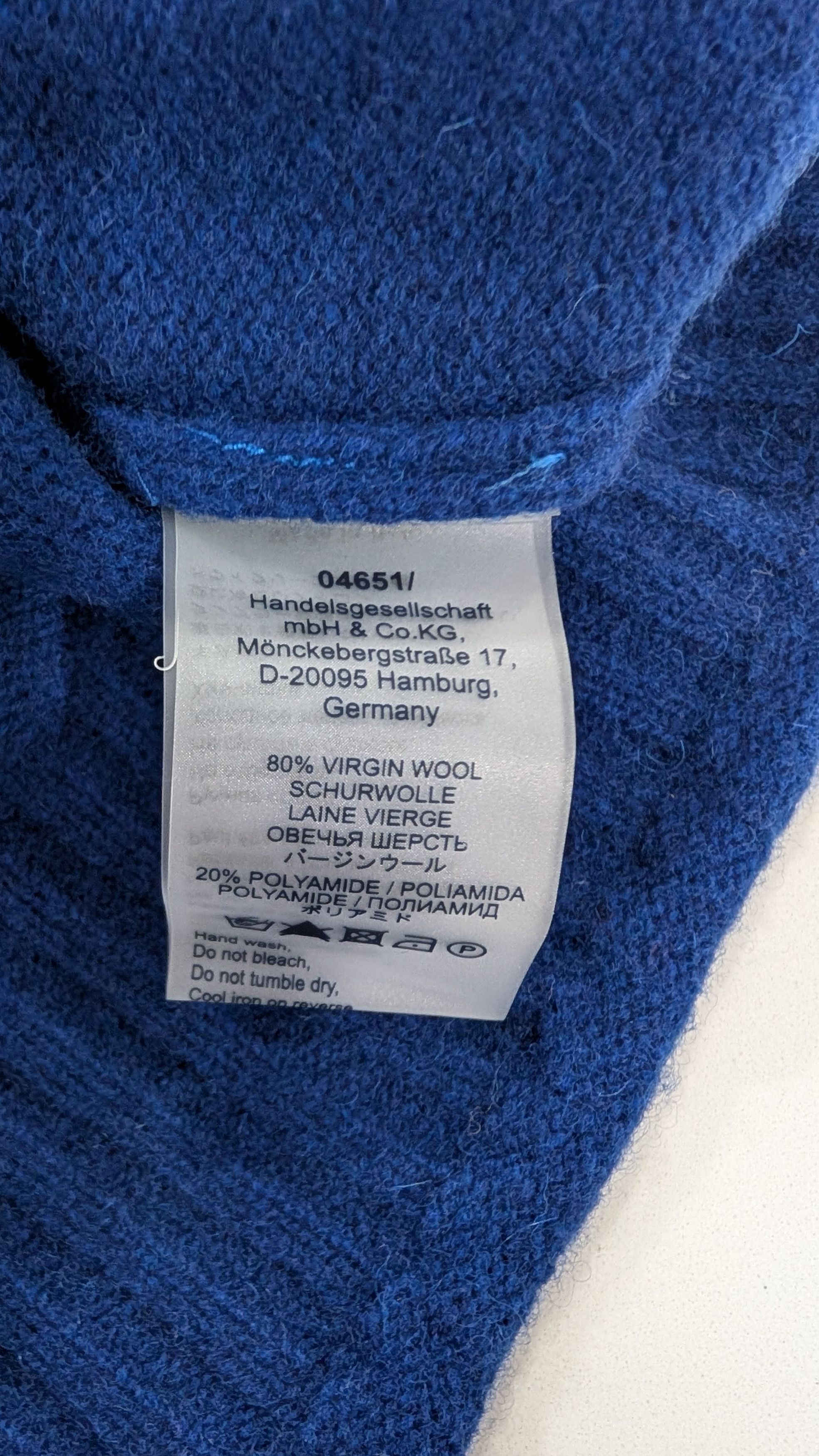 Other 04651/ A Trip In A Bag Shetland Wool Cardigan Size L Size US L / EU 52-54 / 3 - 8 Thumbnail