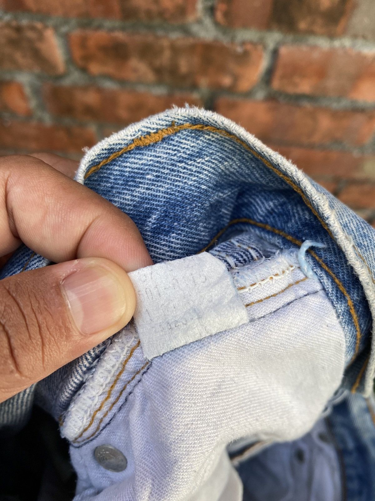 Levi's Vintage Clothing W31x33 Vintage levi's 501 made in USA faded Size US 31 - 6 Thumbnail