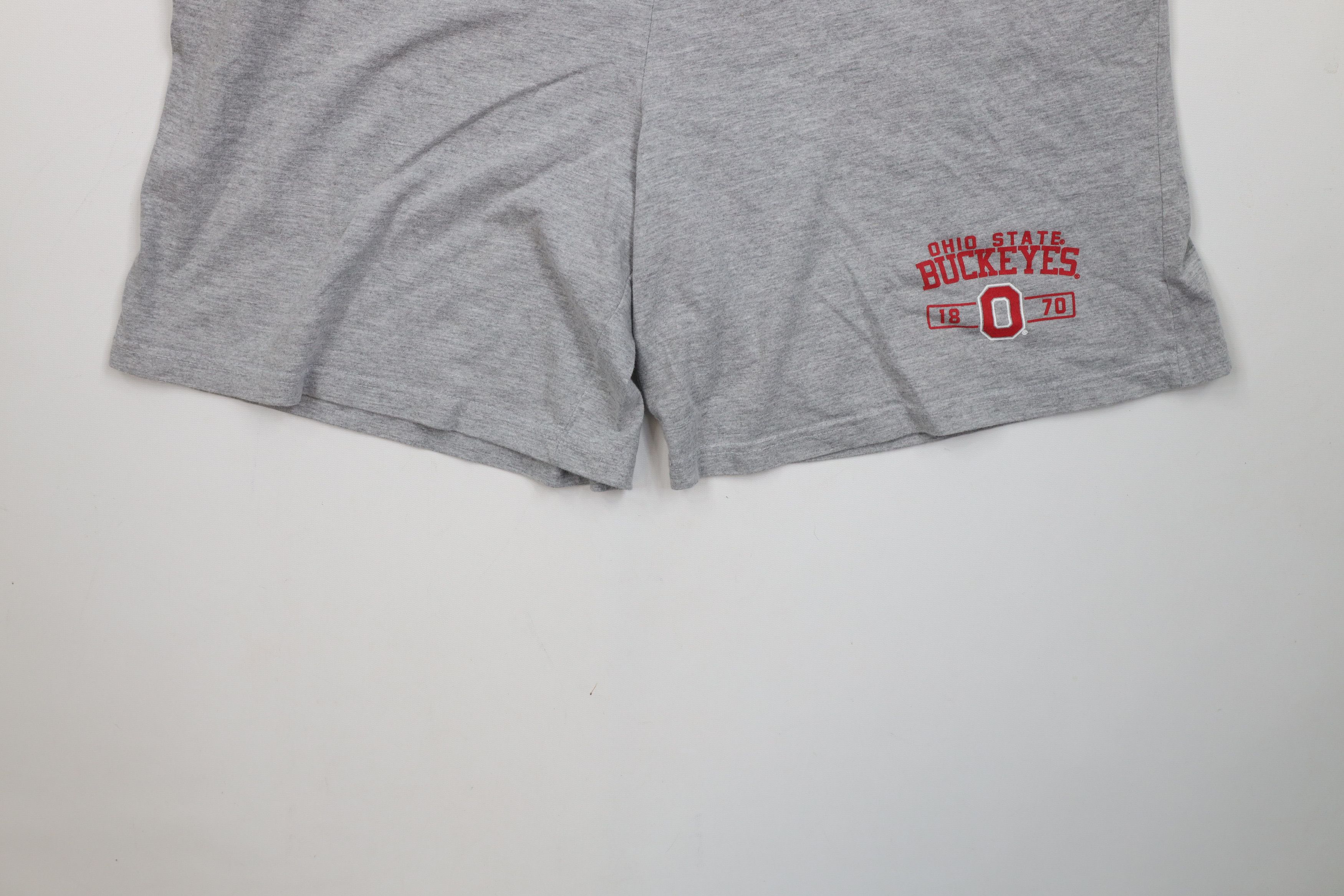 Vintage Vintage 90s Above Knee Ohio State University Shorts Gray Size US 34 / EU 50 - 4 Thumbnail