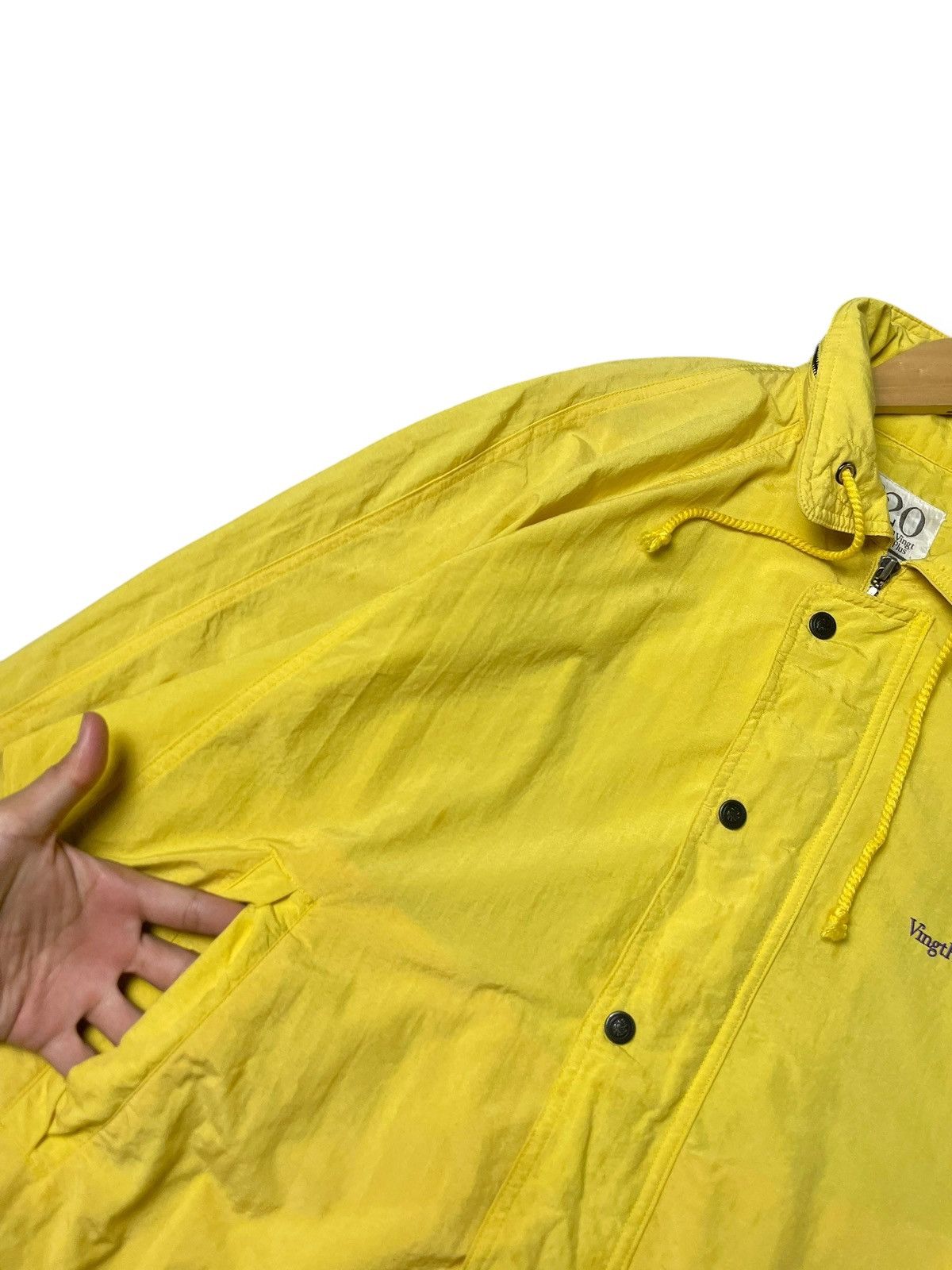 Japanese Brand × Vintage VINGT PLUS BRAND BUTTON & ZIPPED WINDBREAKER (86) Size US L / EU 52-54 / 3 - 5 Thumbnail