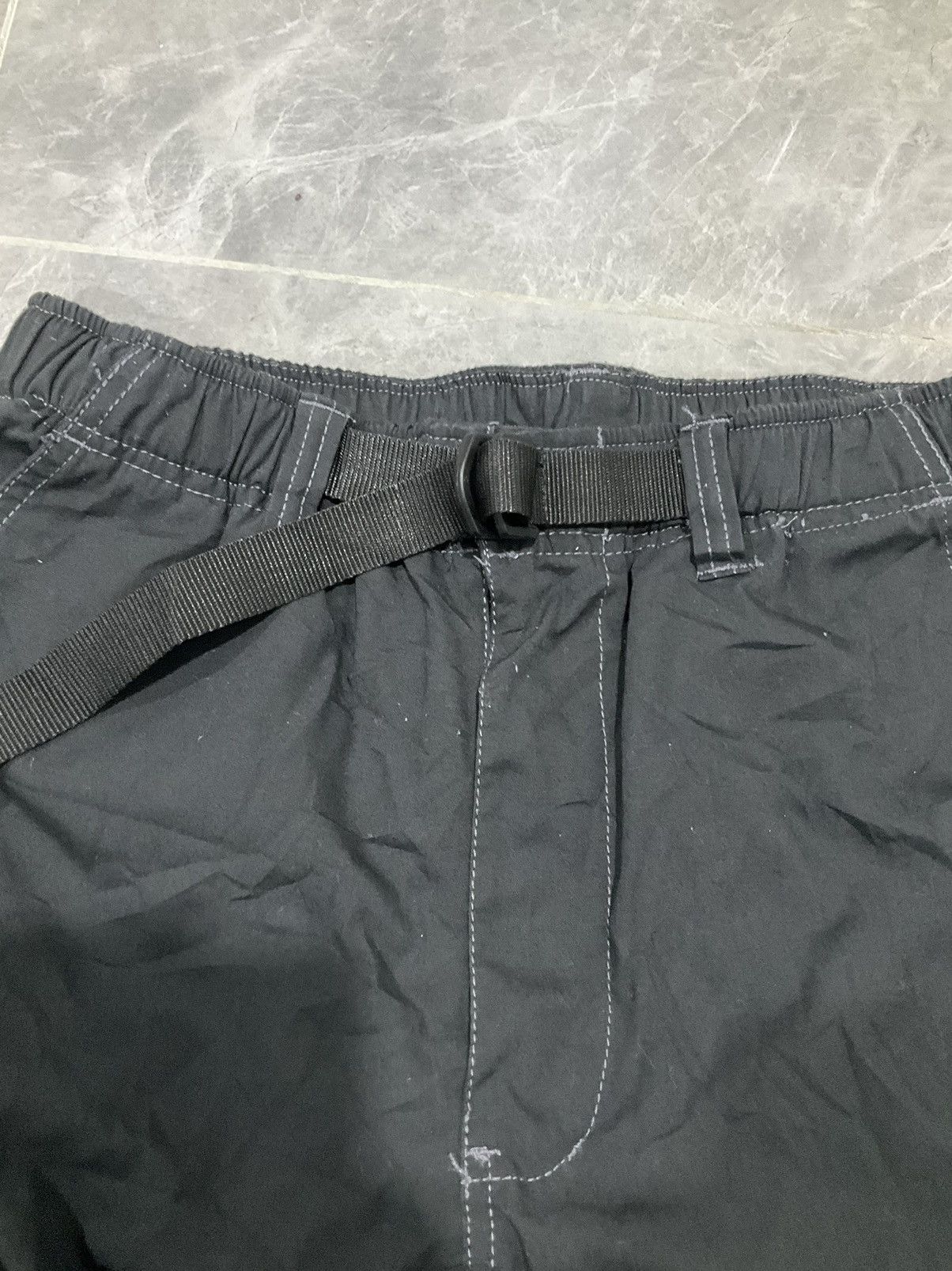 Japanese Brand × Vintage Short Pants Black Cargo Shorts Style Size US 29 - 6 Thumbnail