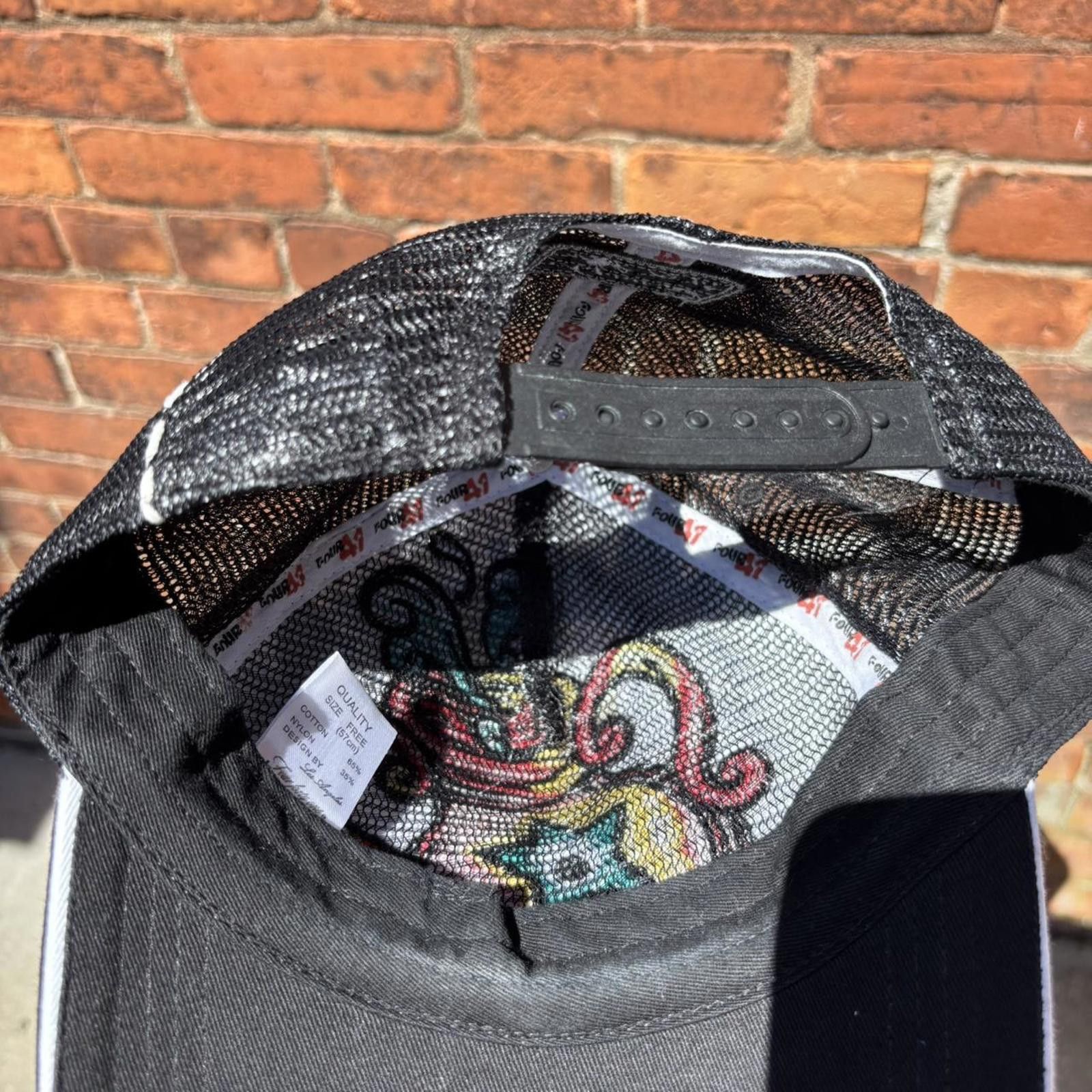 Designer four forty one Aquarius SnapBack tracker hat four 41 Size ONE SIZE - 5 Thumbnail