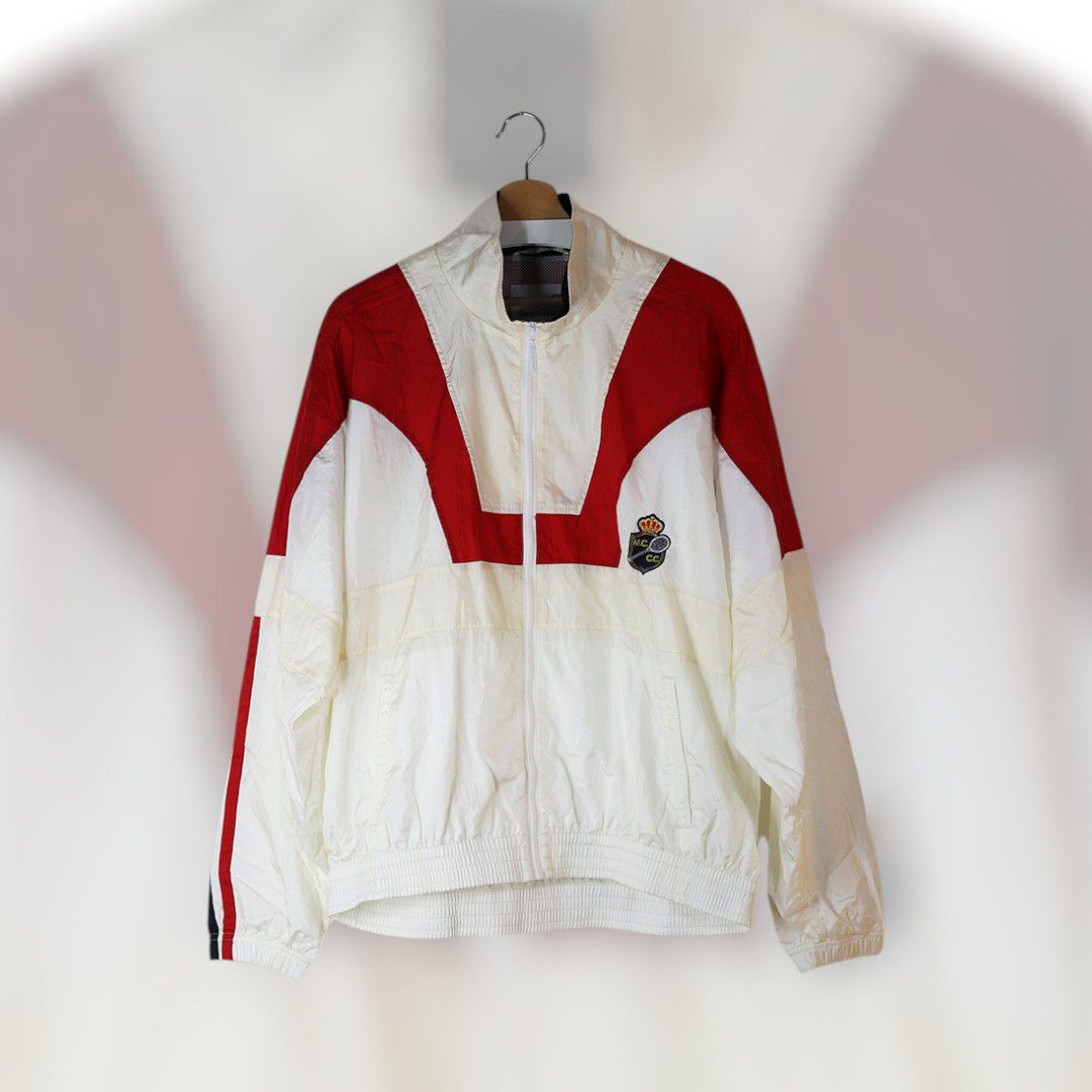 Sergio Tacchini Vintage Sergio Tacchini Windbreaker Jacket 90s Tennis Size US XL / EU 56 / 4 - 1 Thumbnail