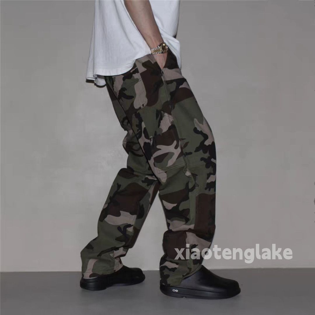 Vintage zx supreme Stussy style outdoor carpenter camo pants Size US 30 / EU 46 - 6 Thumbnail