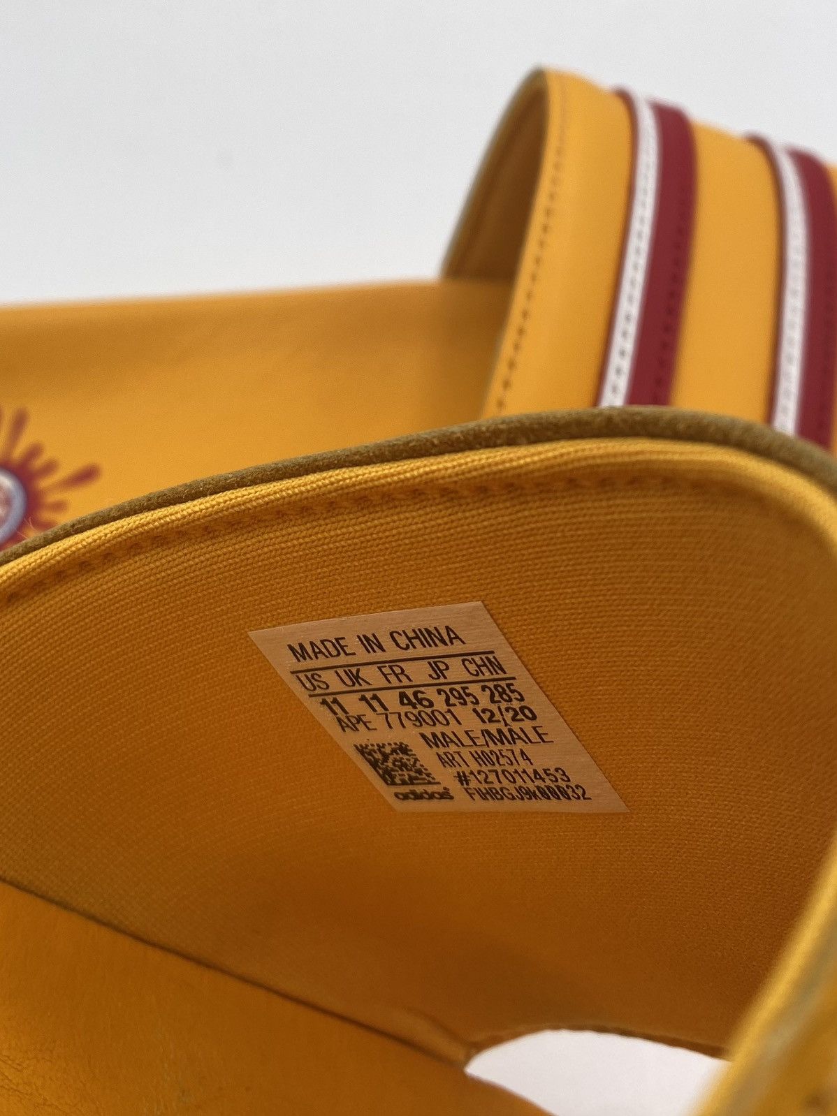 Adidas × Eric Emanuel Adidas x Eric Emanuel Adilette Slides Size US 11 / EU 44 - 3 Thumbnail