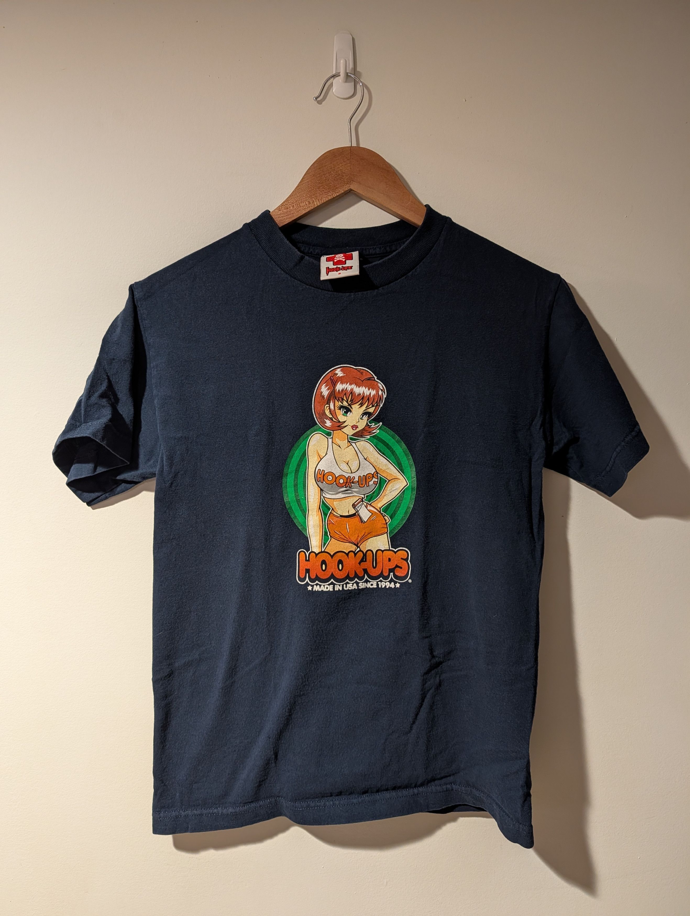 Hook-Ups Vintage Y2K Hook-Ups Hooters Server Skatewear Small T-Shirt Size US S / EU 44-46 / 1 - 1 Thumbnail