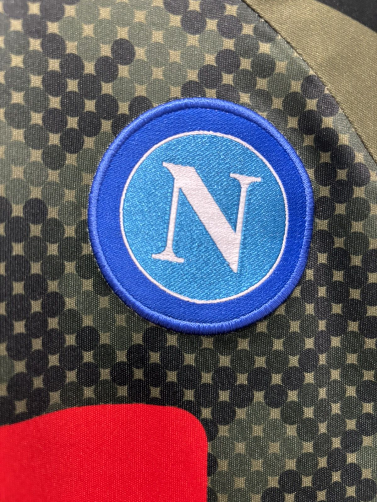 Kappa Kappa Napoli 19/20 Away Kit Kombat Football Soccer Jersey Size US M / EU 48-50 / 2 - 2 Thumbnail
