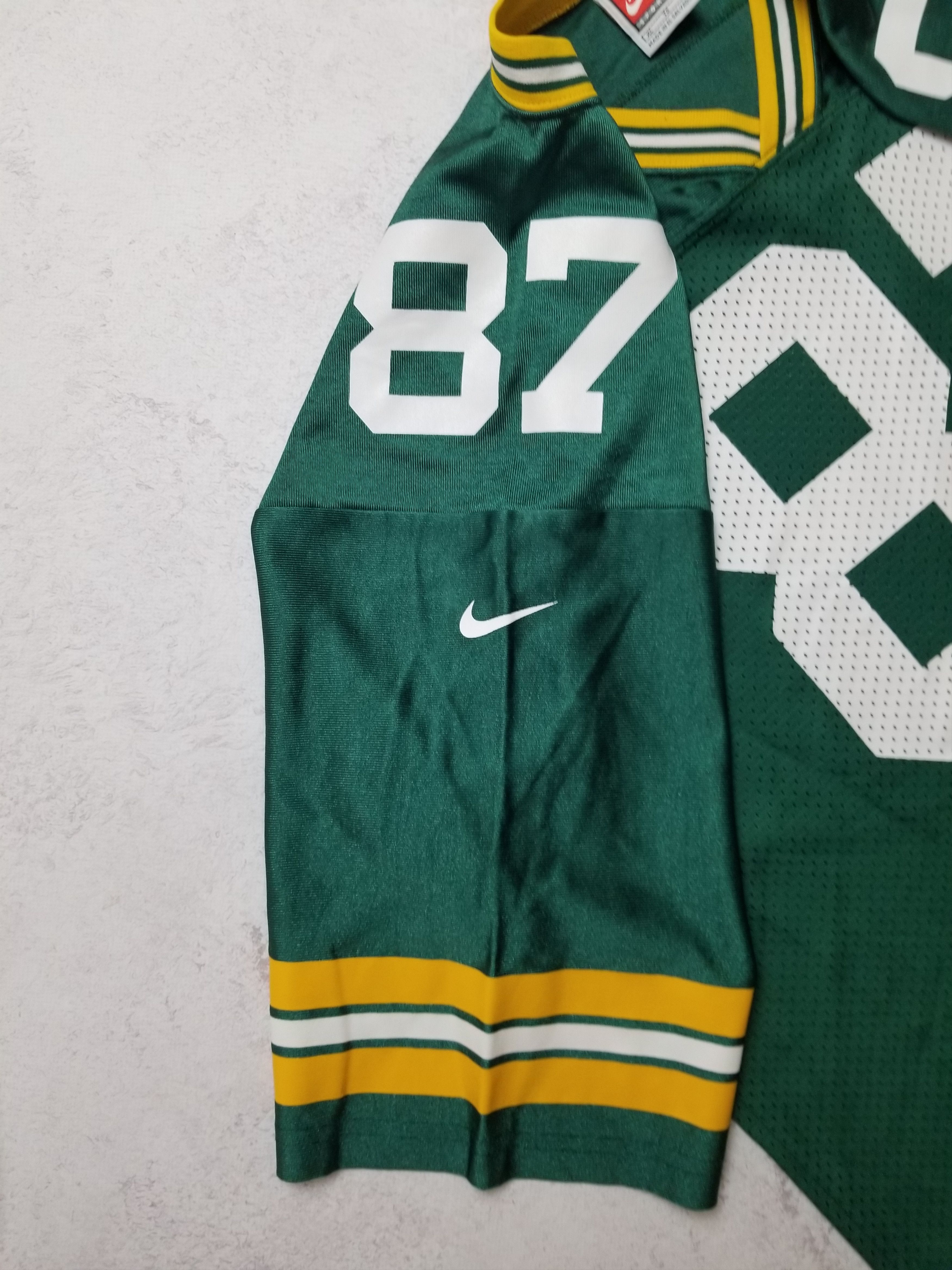Nike Vintage Green Bay Packers Robert Brooks Nike Team Jersey Size US XL / EU 56 / 4 - 8 Thumbnail