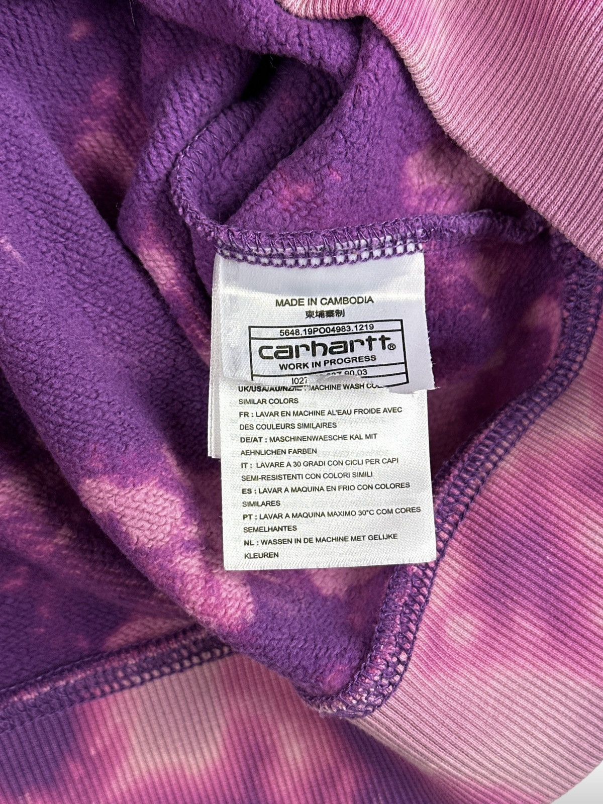 Carhartt Wip Carhartt WIP Embroidered Logo Hoodie Short Sleeve Size US M / EU 48-50 / 2 - 8 Thumbnail