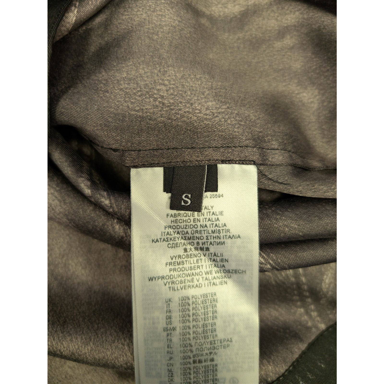 Diesel o1rshd1 S-Gilliam Biker-Jacket Effect Shirt in Black Size US L / EU 52-54 / 3 - 14 Thumbnail