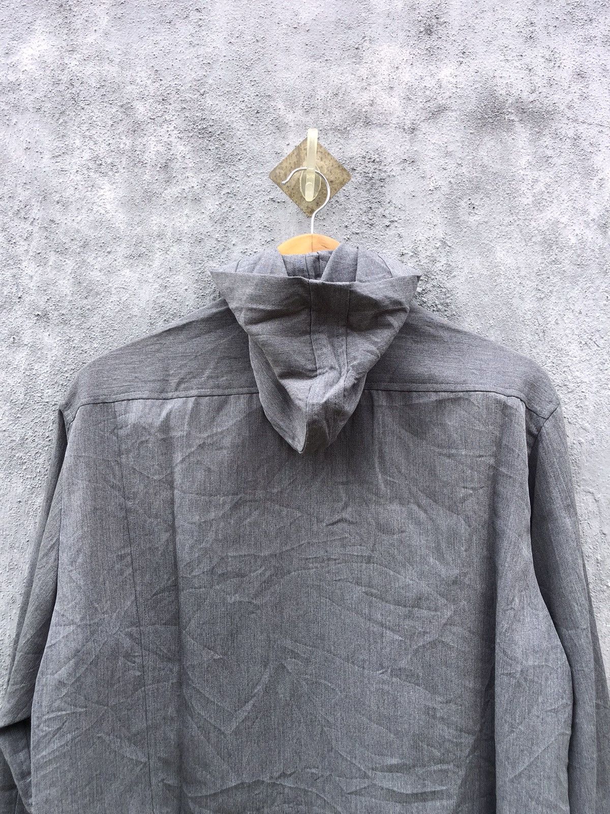Yohji Yamamoto Yohji Yamamoto LQ Men Multiy Pocket Hoodie Jacket Zipper Size US L / EU 52-54 / 3 - 7 Thumbnail