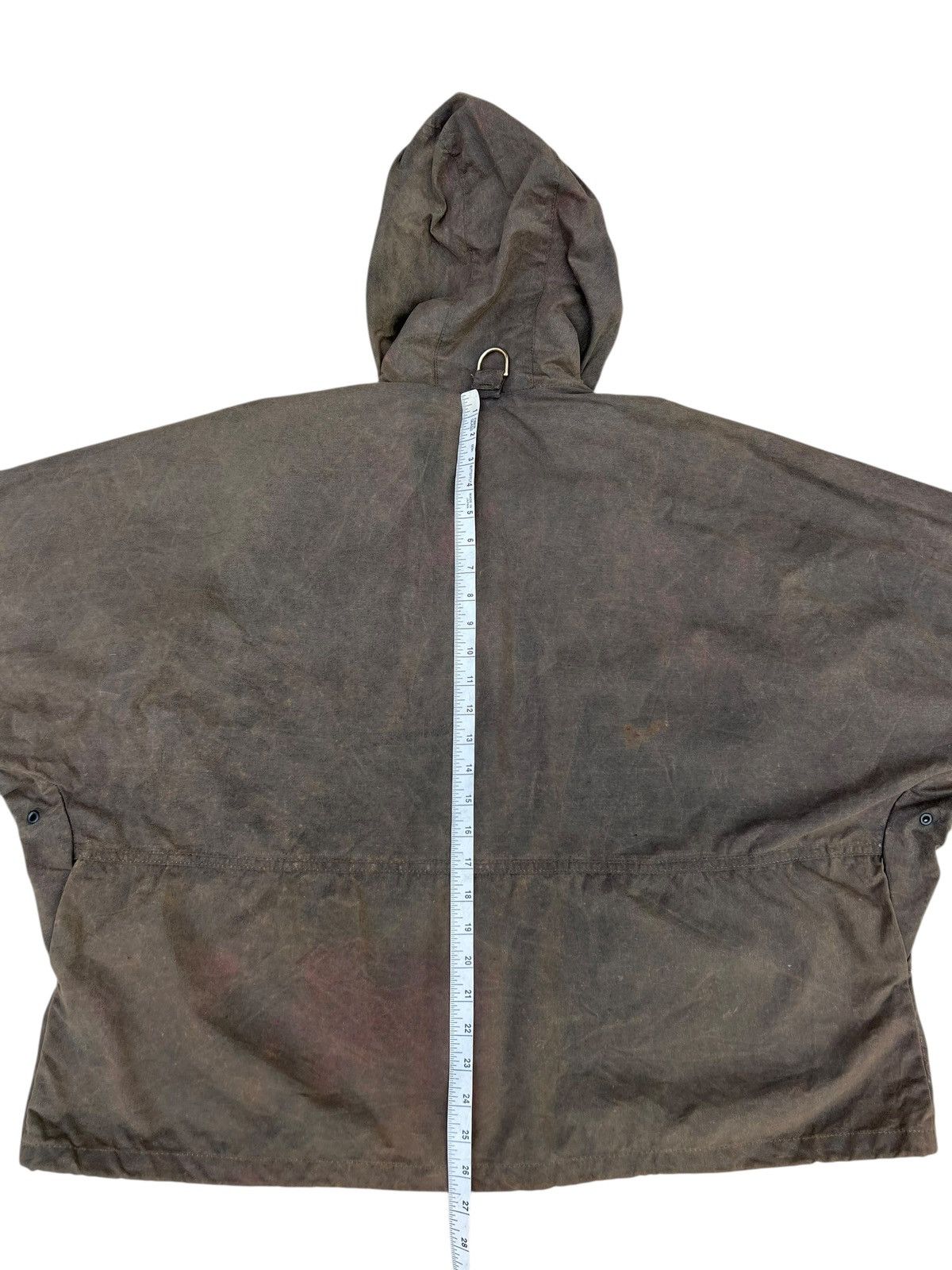 Filson Vintage 80s Filson Waxed Canvas Smock Hoodie Anorak Jacket Size US XXL / EU 58 / 5 - 19 Thumbnail
