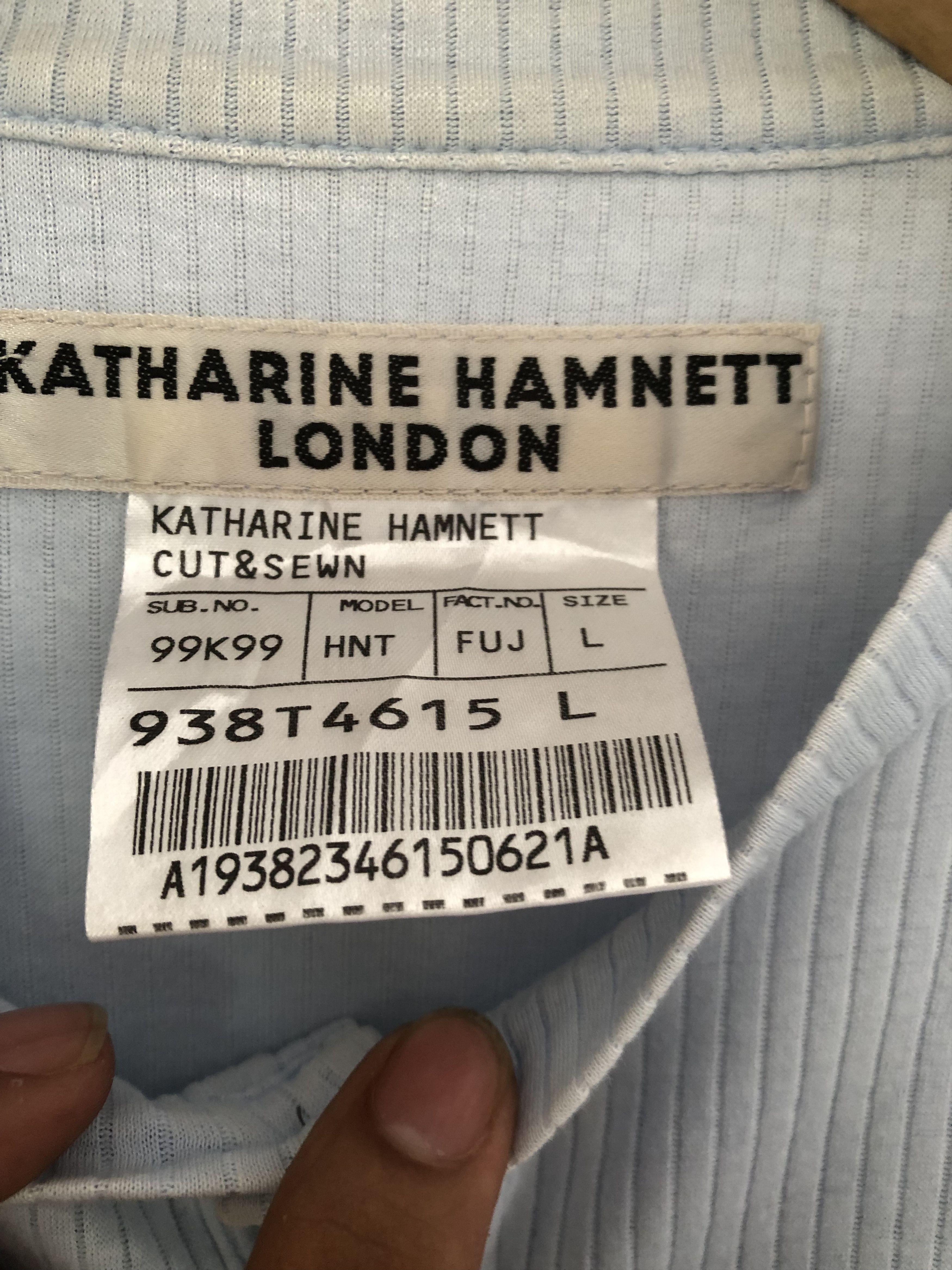 Katharine Hamnett London Khatarine Hamnett London LongSleeve Size L / US 10 / IT 46 - 6 Thumbnail