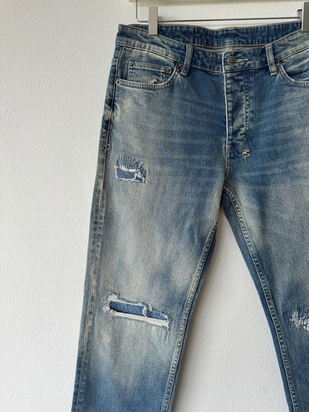 Ksubi new Ksubi mens denim jean hazlow 32 medium tektonik blue rip Size US 32 / EU 48 - 4 Thumbnail