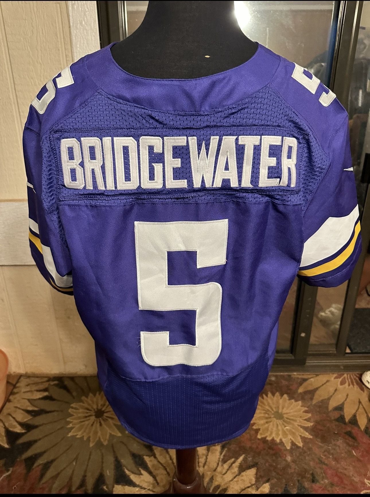 Nike Teddy Bridgewater #5 Minnesota Vikings NFL Nike Men's 44 Size US S / EU 44-46 / 1 - 2 Thumbnail