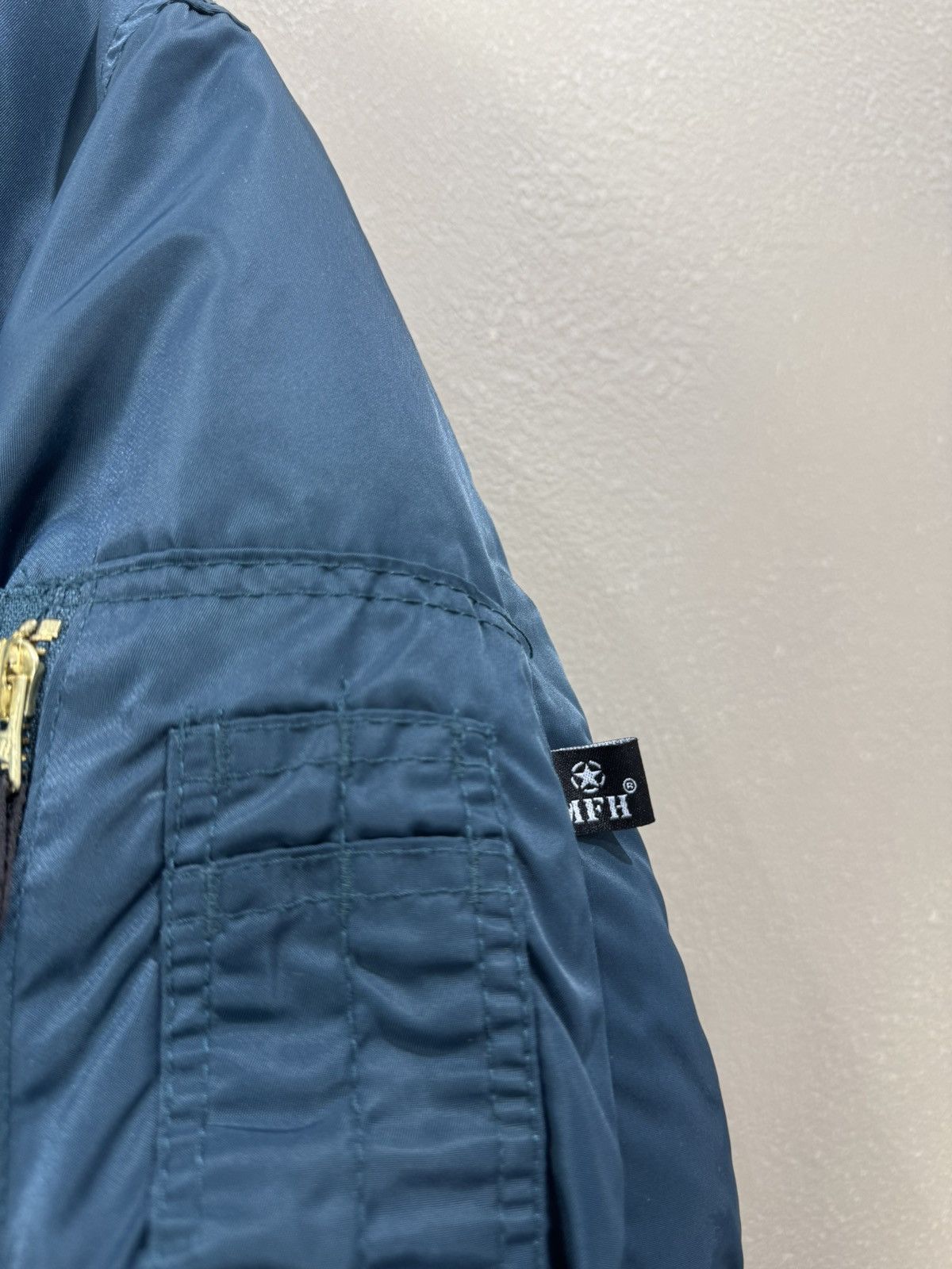 Alpha Industries Vintage MA1 Flyer’s Bomber Jacket Alpha US Army Style Size US M / EU 48-50 / 2 - 3 Thumbnail