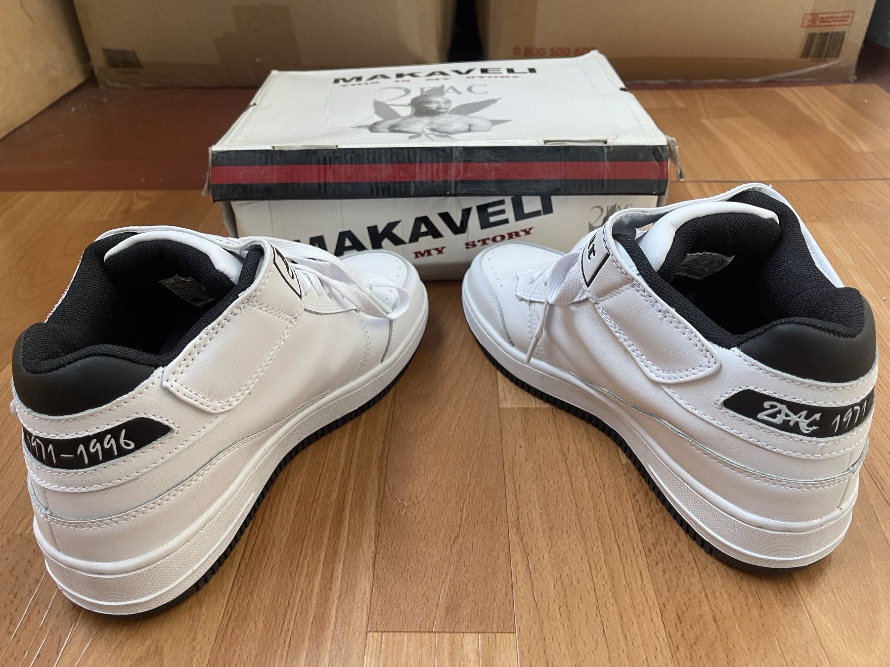 Makaveli MAKAVELI Branded sneakers, 2Pac shoes, Hi Top vintage US 9 Size US 9 / EU 42 - 8 Thumbnail