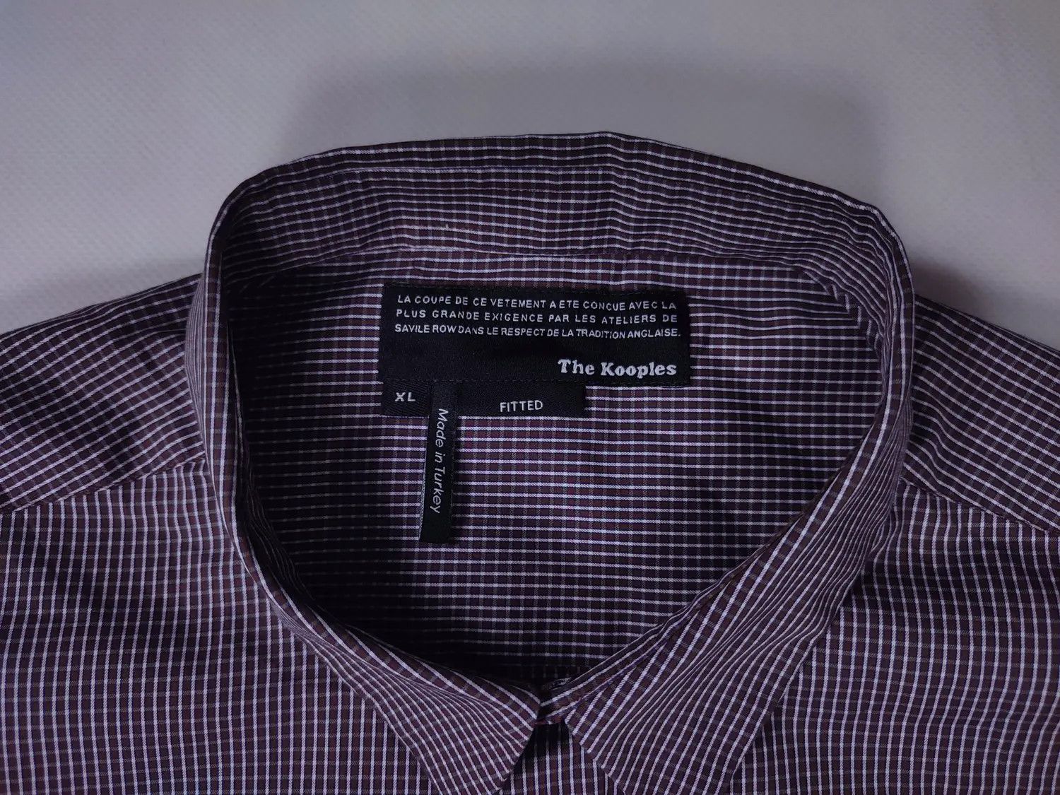 The Kooples The Kooples checkered shirt Size US XL / EU 56 / 4 - 13 Thumbnail