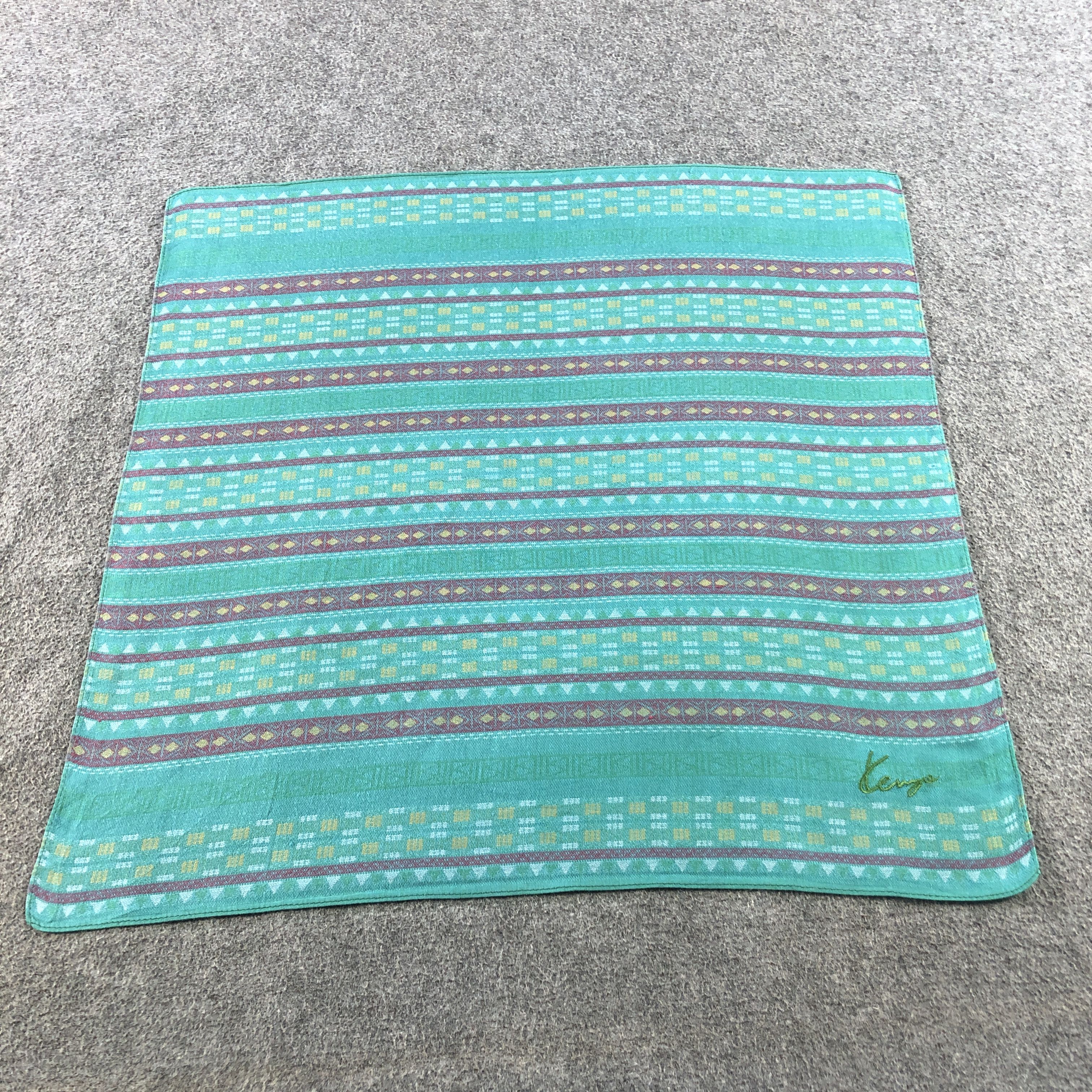 Kenzo Kenzo Handkerchief Neckerchief Bandana H2360 Size ONE SIZE - 1 Thumbnail