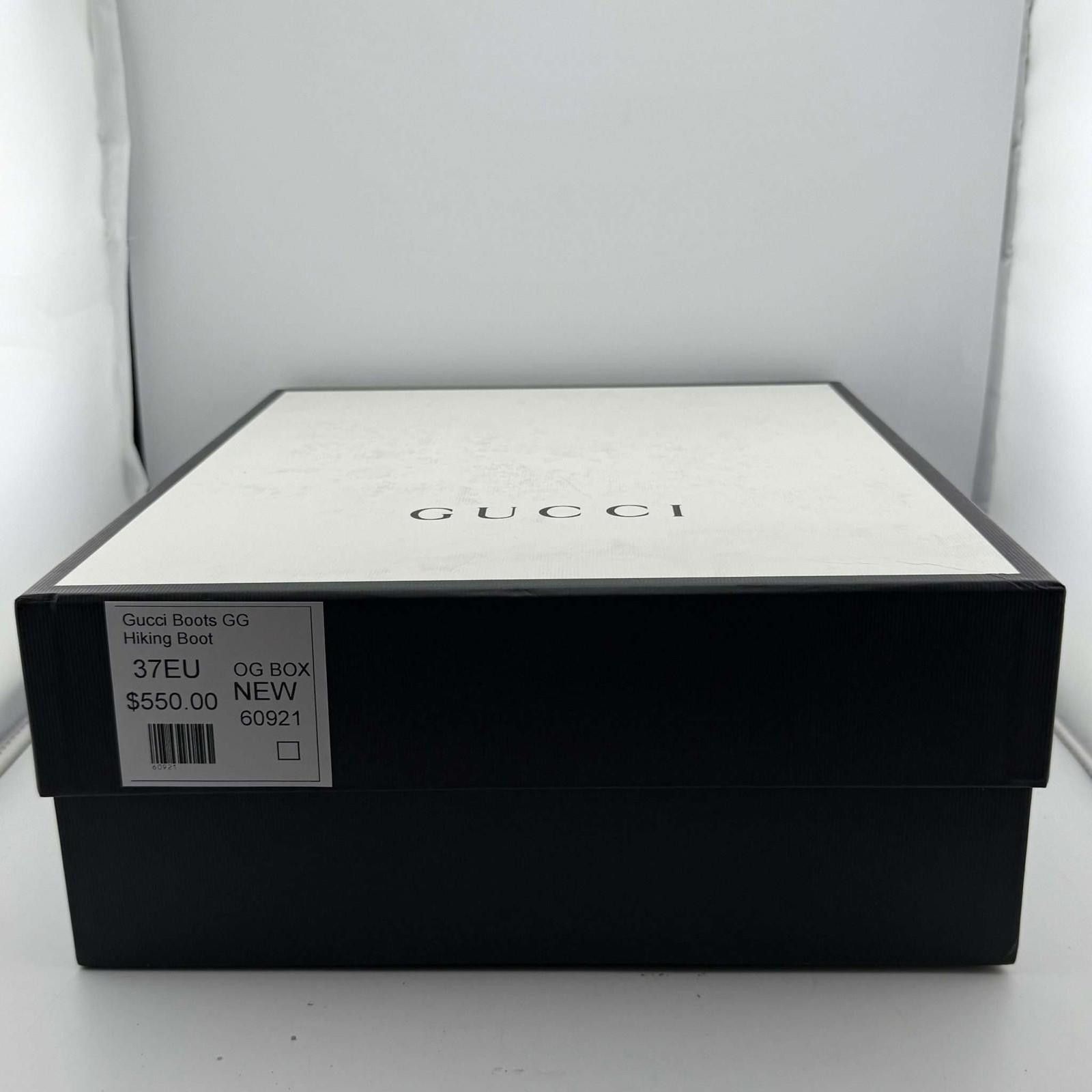 Gucci Gucci Boots GG Hiking Boot 37EU New with Box Size US 7 / IT 37 - 8 Thumbnail