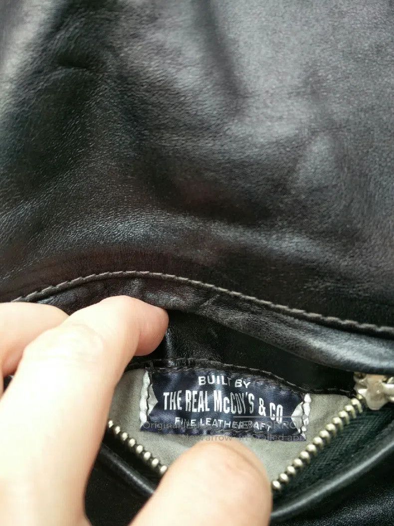 The Real McCoy's The Real McCoys Horseskin leather clothing Size US XXS / EU 40 - 7 Thumbnail