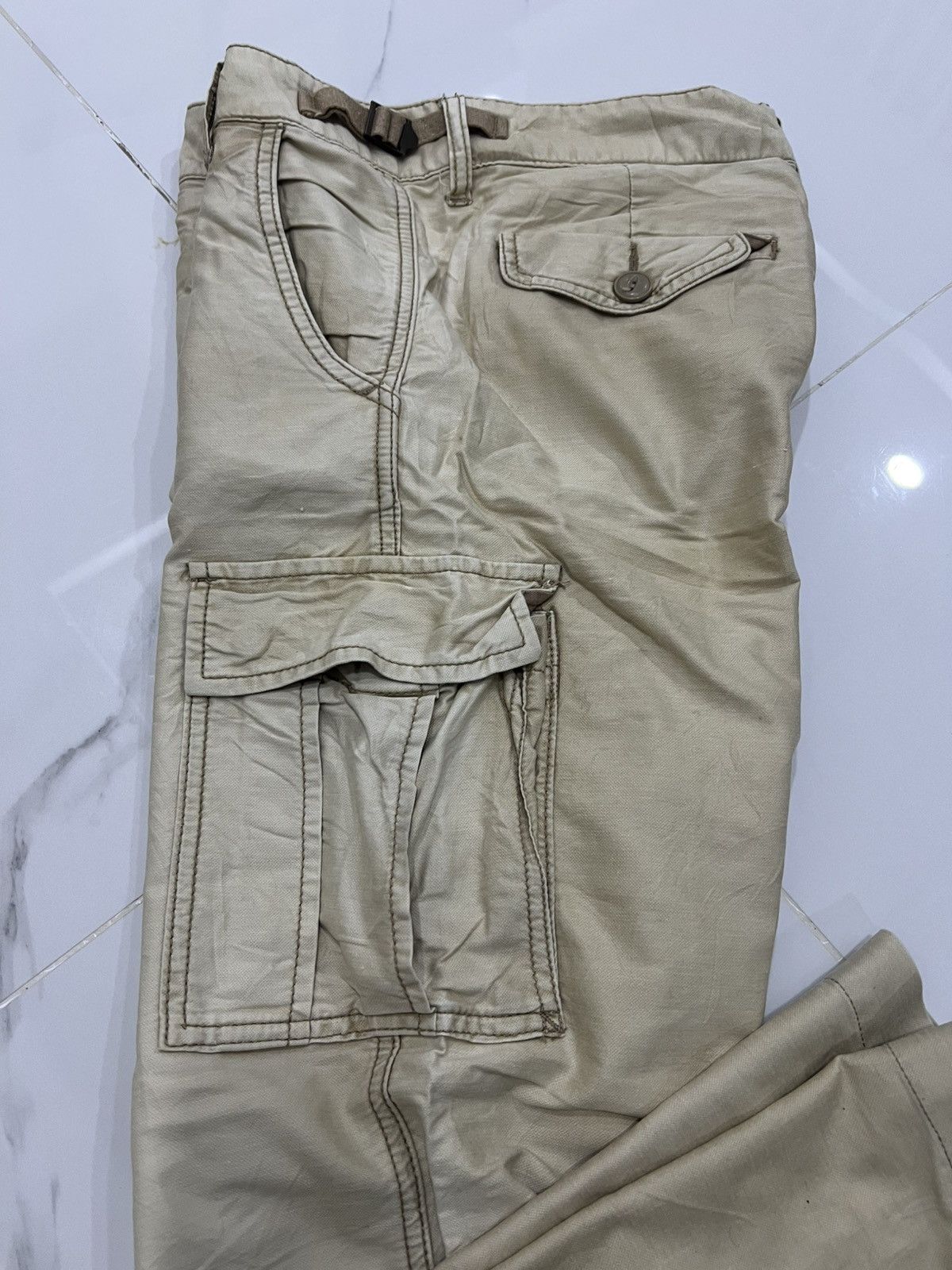 Japanese Brand HoneysuckleRose Multipocket StraightCut Tactical Cargo Pants Size US 29 - 8 Thumbnail