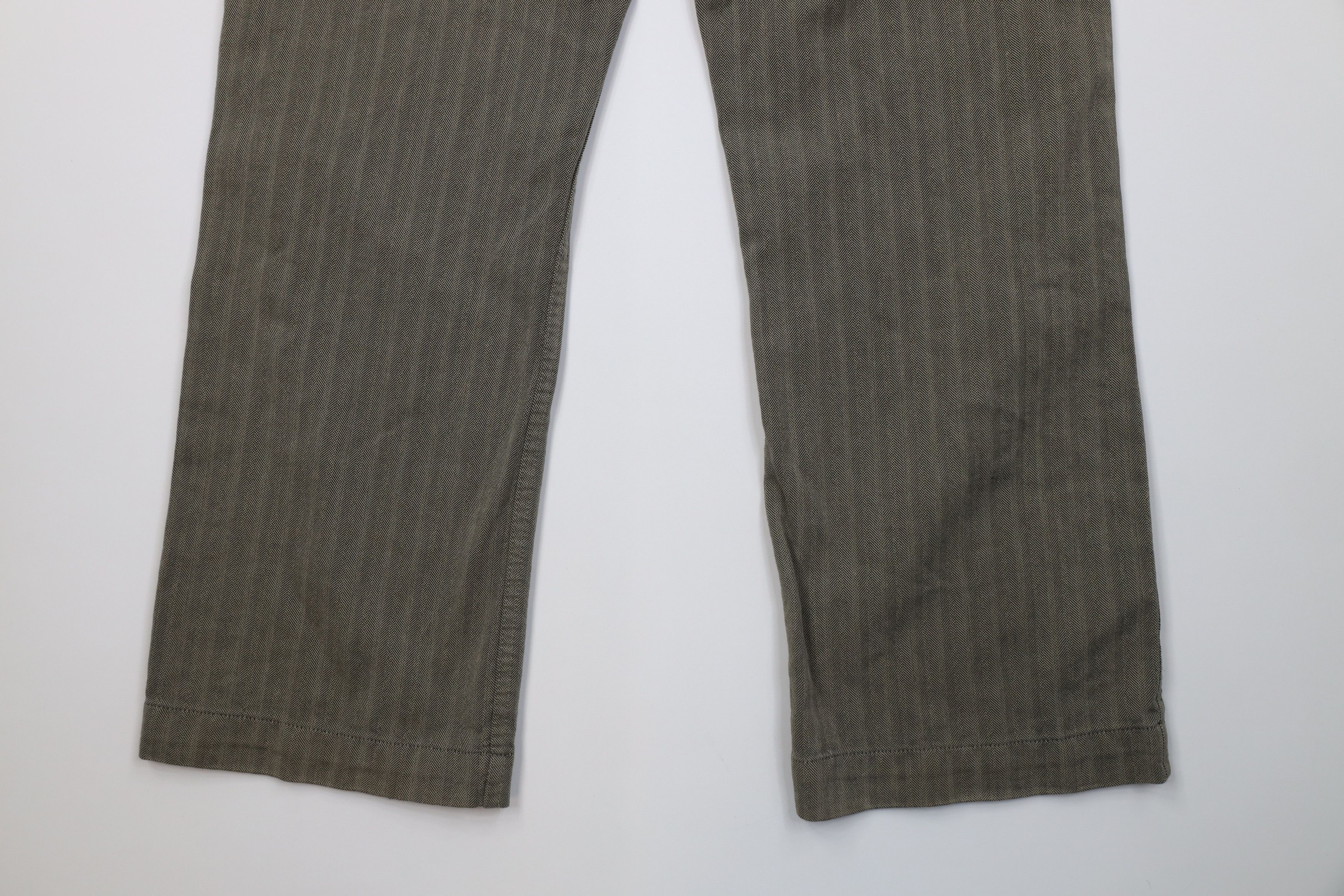 Gap Vintage Y2K Gap Twill Boot Fit Wide Leg Pants Green Size US 34 / EU 50 - 12 Thumbnail