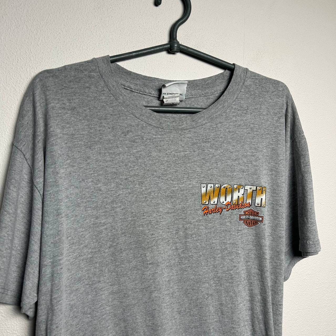 Harley Davidson Vintage Harley Davidson big fire logo 2013 motocycles tee Size US L / EU 52-54 / 3 - 7 Thumbnail