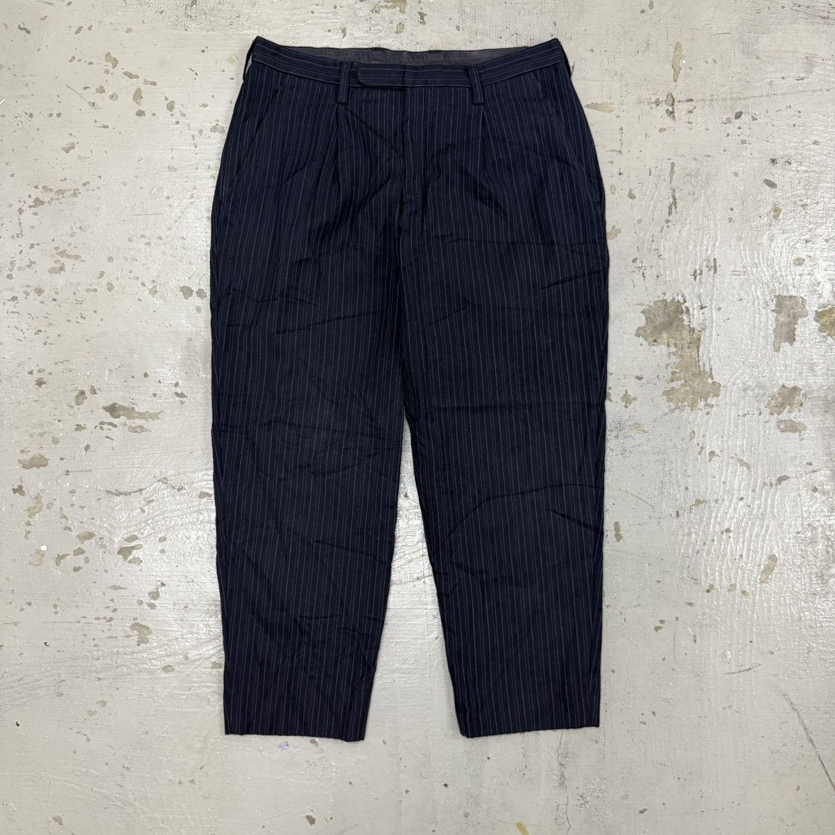 Kolor Kolor AW 2012 Pin Stripes Slack Pant Size US 30 / EU 46 - 2 Thumbnail