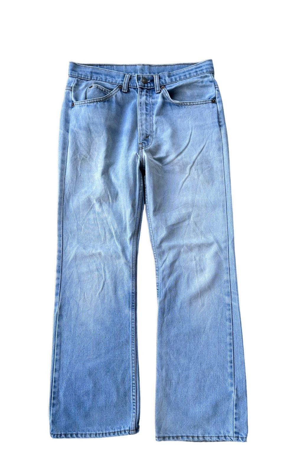 Levi's Vintage 70s Levi’s orentag top button 8 denim jeans Size US 30 / EU 46 - 2 Thumbnail