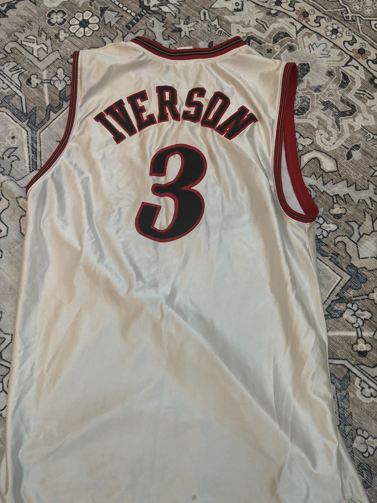 Vintage Allen Iverson 76ers jersey Size US XL / EU 56 / 4 - 2 Thumbnail