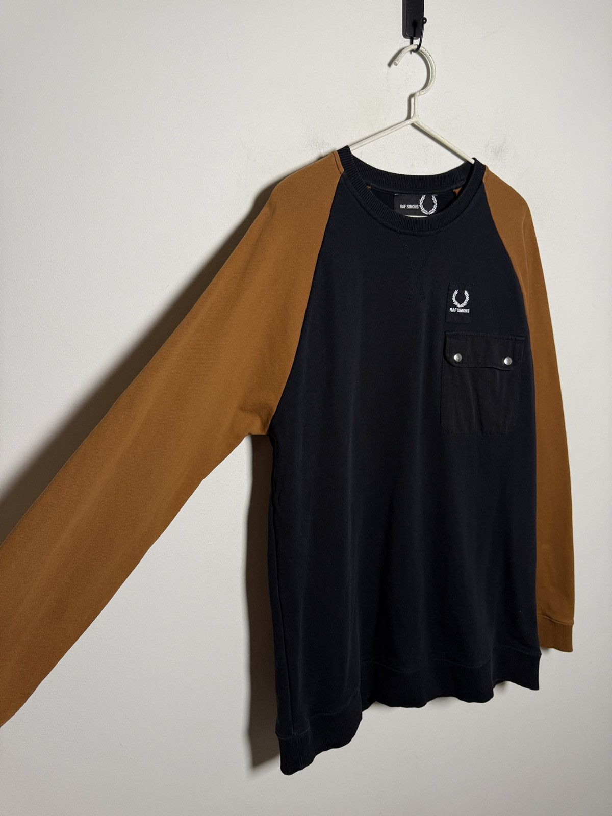 Raf Simons Raf Simons x Fred Perry long sleeve sweatshirt in cotton Size US L / EU 52-54 / 3 - 5 Thumbnail